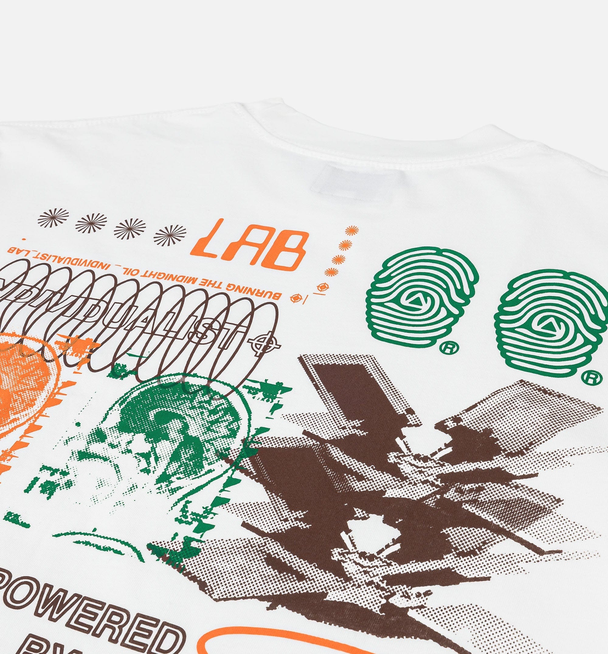 INDIVIDUALIST Flash Sheet Mens Short Sleeve Shirt - Whte