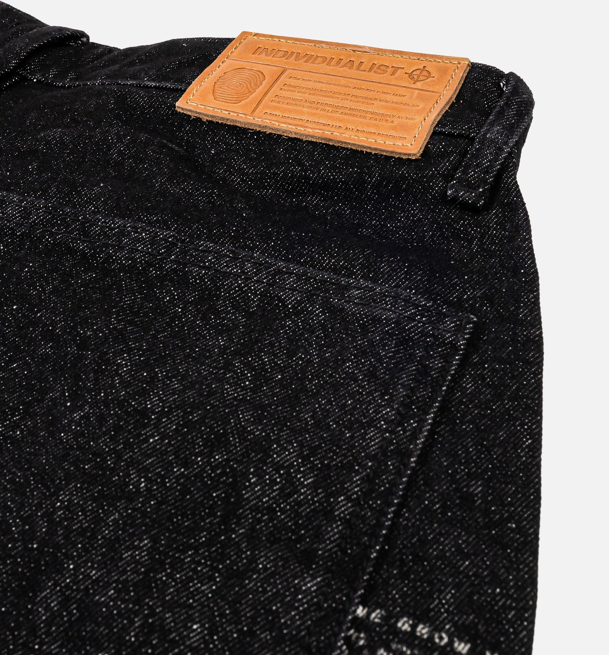 INDIVIDUALIST Picasso Denim Mens Shorts - Black