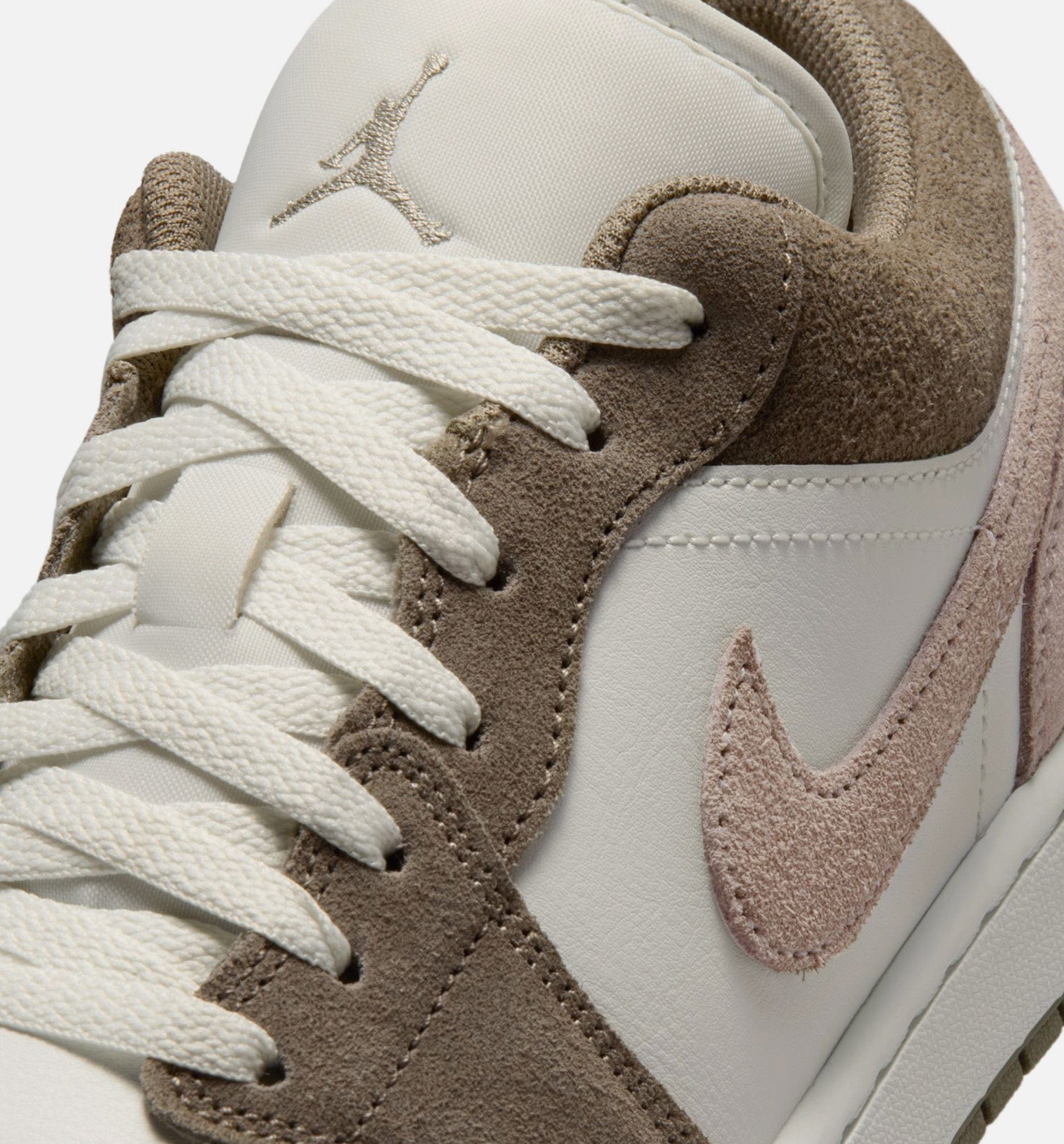 Air Jordan 1 Low Mens Lifestyle Shoe - Olive Grey/Enigma Stone/Summit White