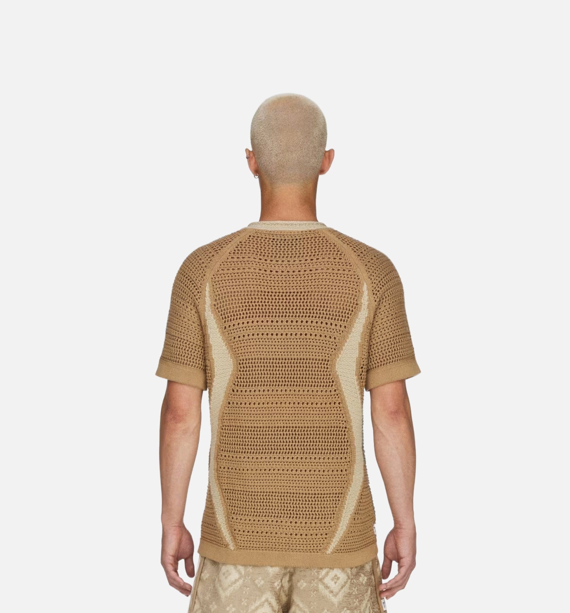 adidas CLOT Knit By Edison Chen Mens Jersey - Cardboard