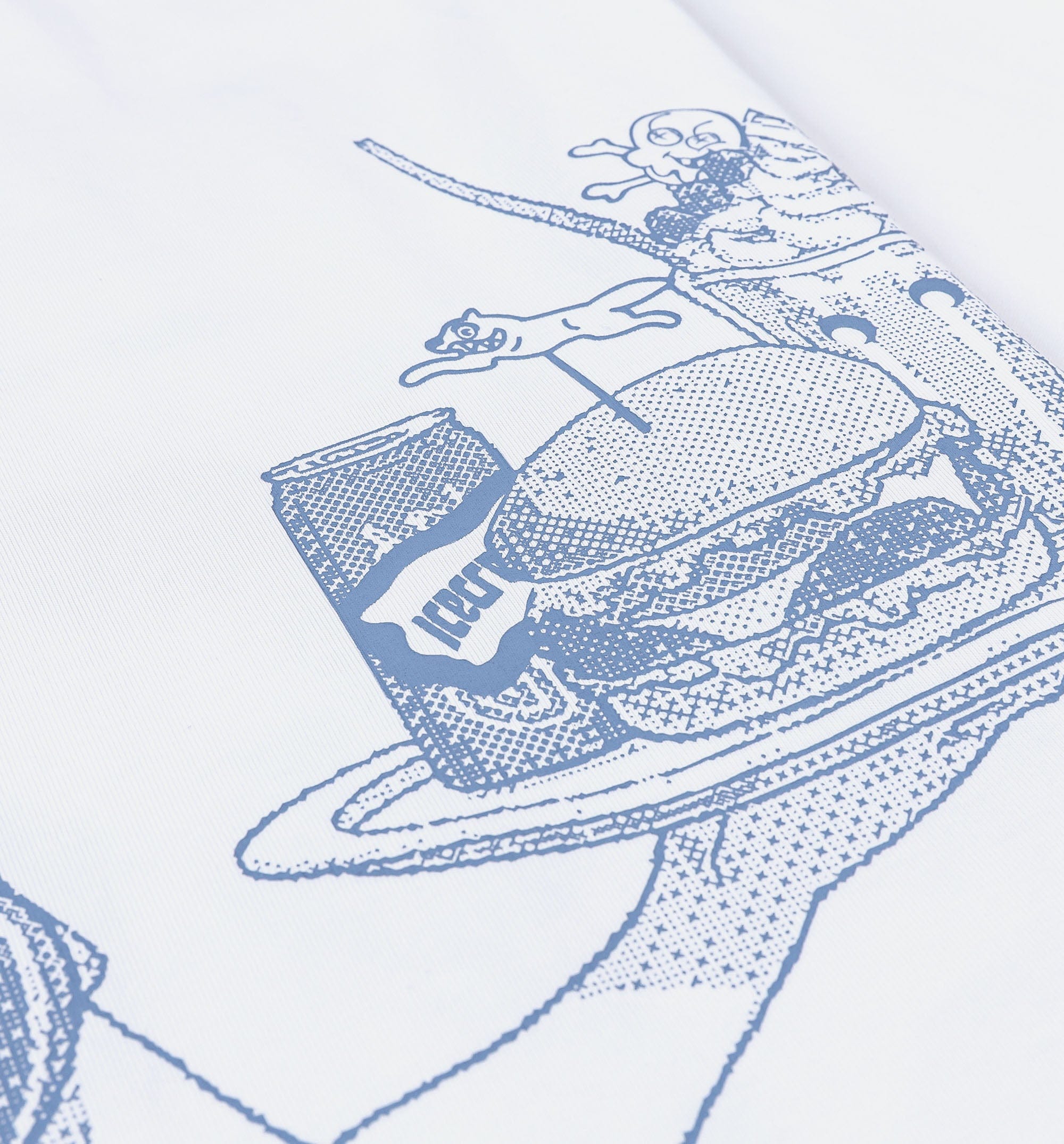 ICE CREAM Order Up Mens Short Sleeve Shirt - White
