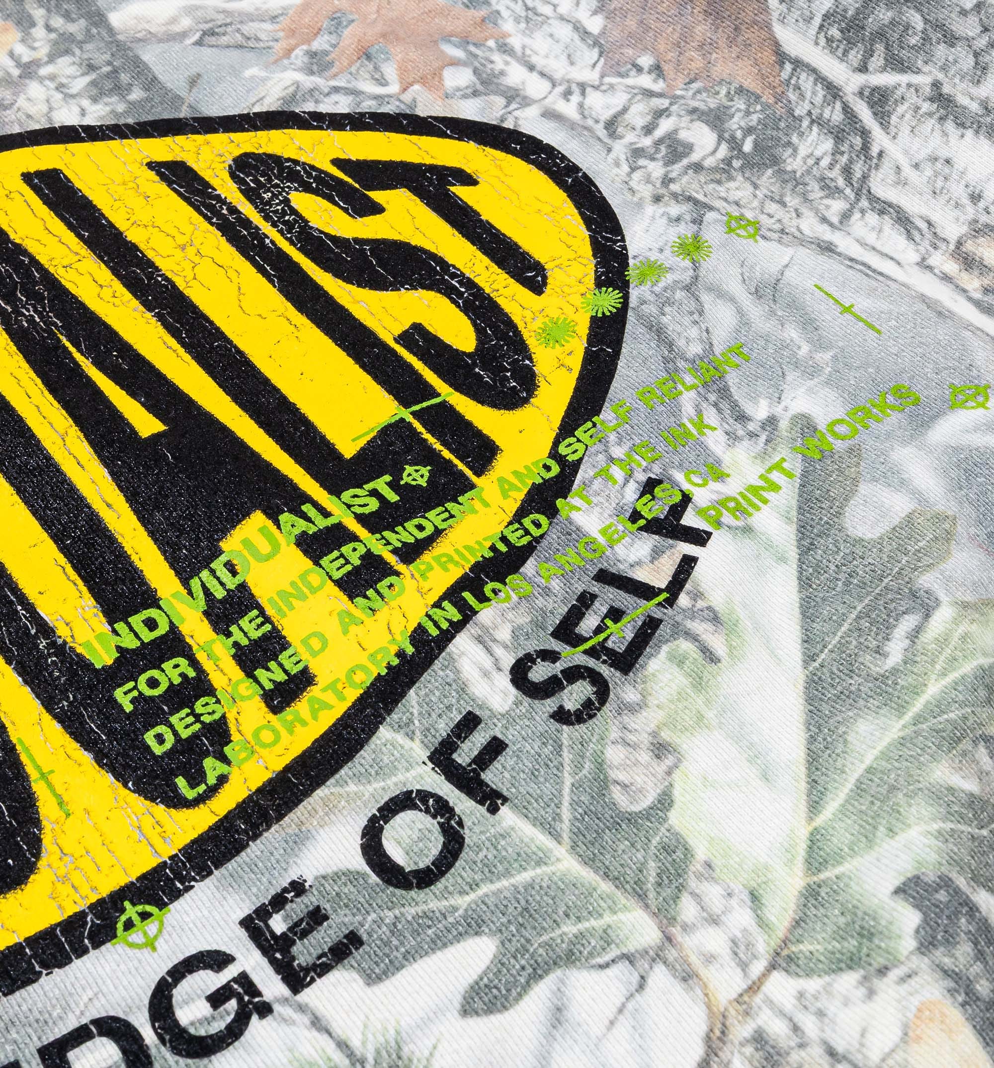 INDIVIDUALIST Oval Patch Mens Hoodie - Camo