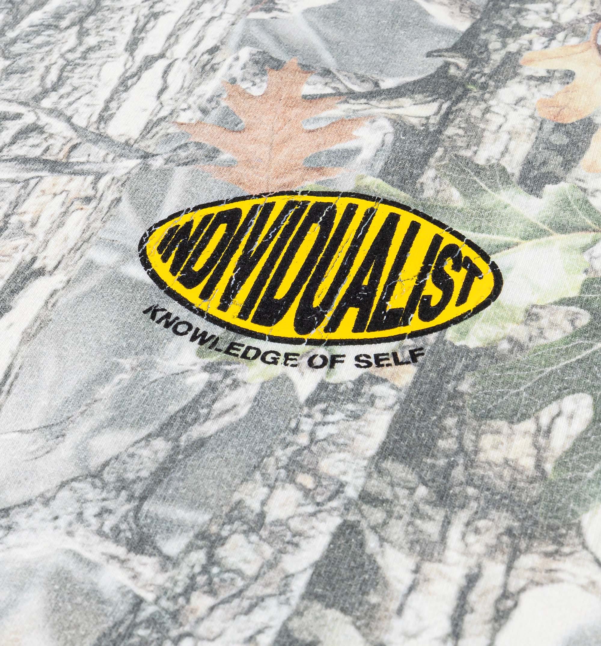 INDIVIDUALIST Oval Patch Mens Hoodie - Camo