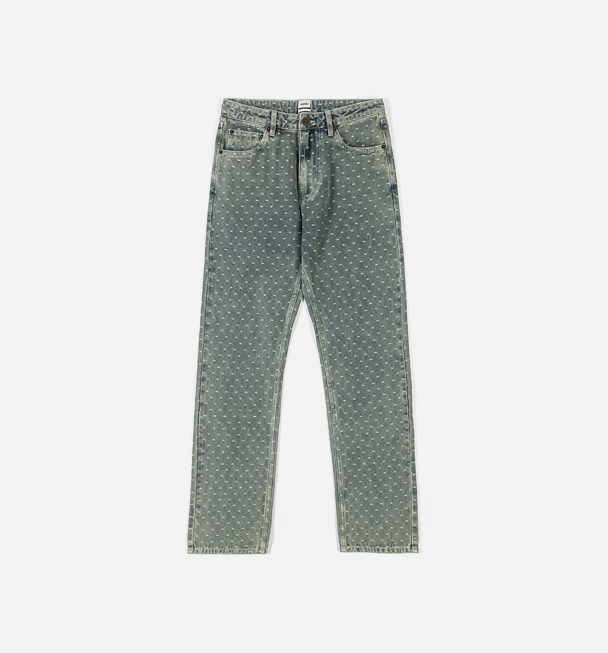 RIZORT Dobby Mens Pant - Blue