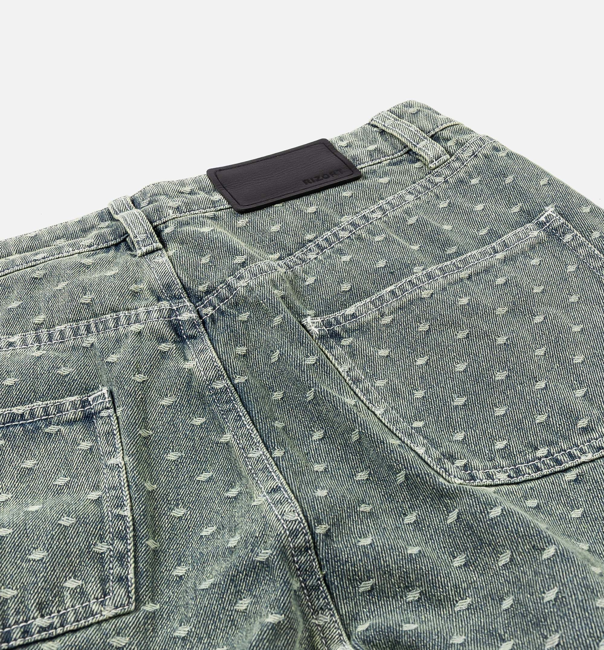 RIZORT Dobby Mens Pant - Blue