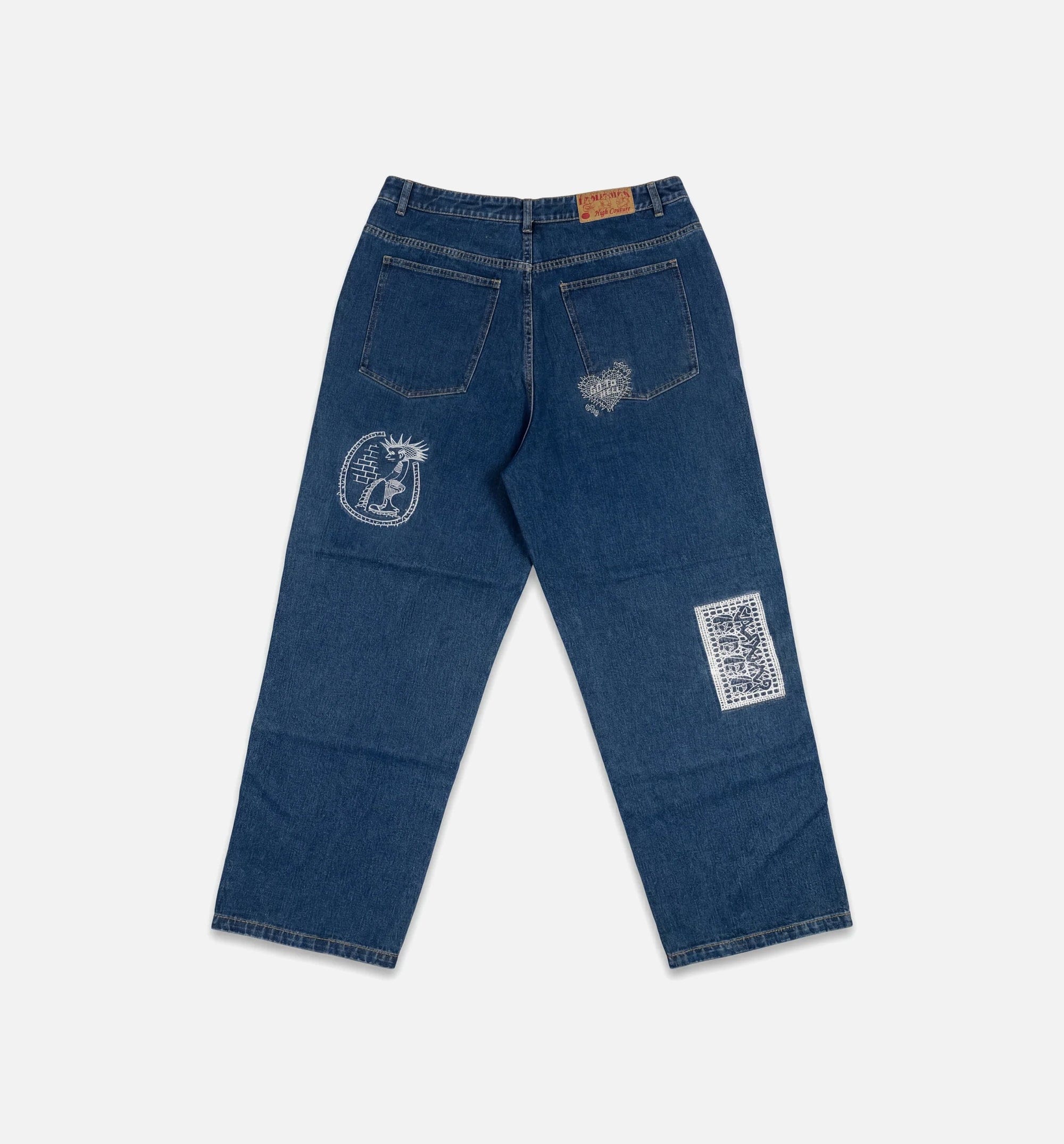 PASDEMER Doily Denim Mens Pant - Blue