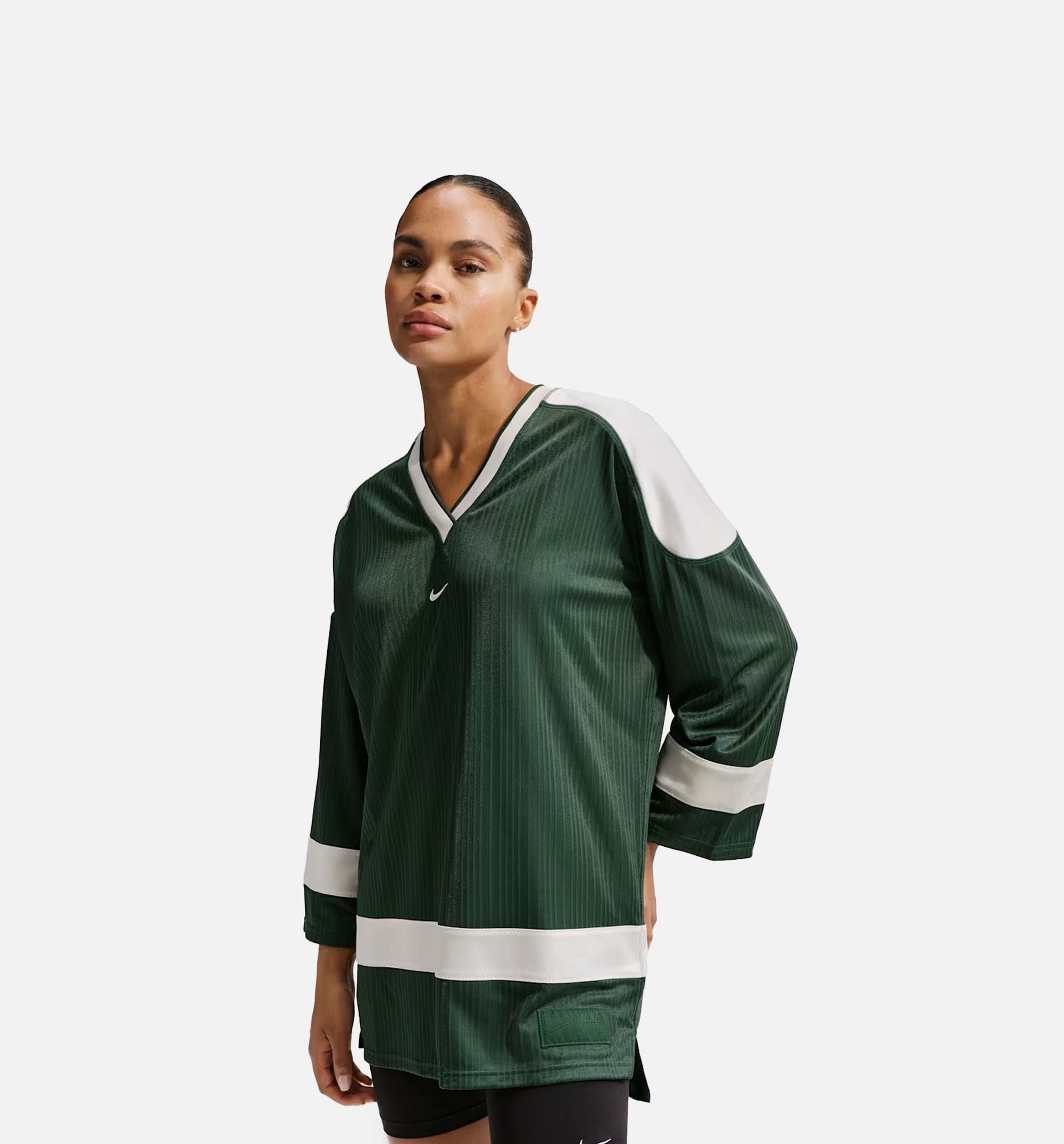 Nike NSW Oversized Tunic Womens Jersey - Fir/Chalk/Chalk