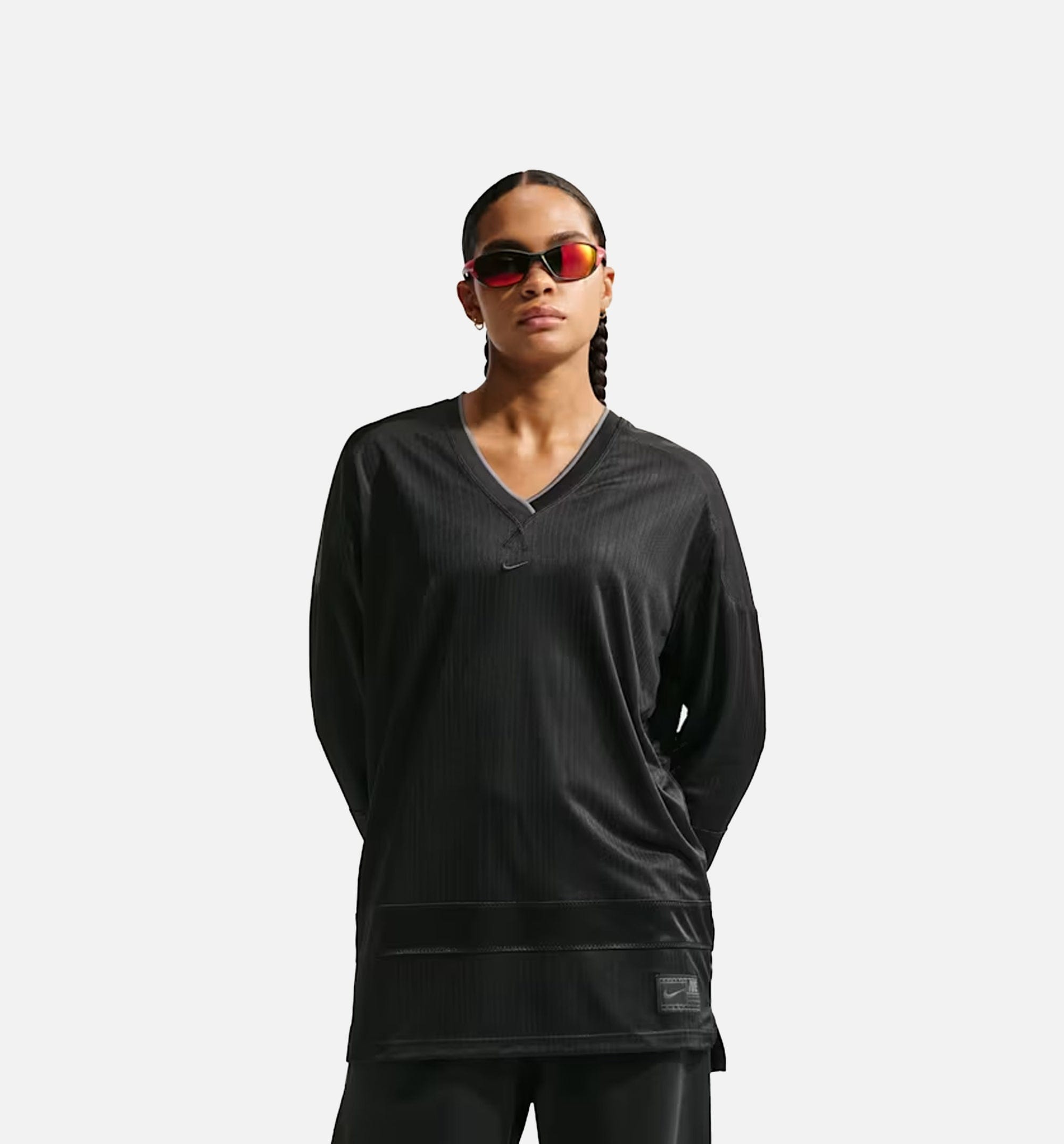 Nike NSW Oversized Tunic Womens Jersey - Black/Black/Black