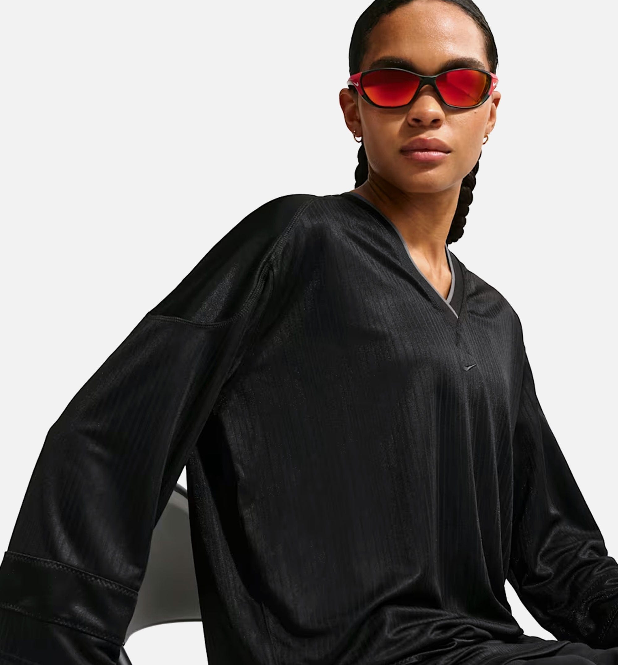 Nike NSW Oversized Tunic Womens Jersey - Black/Black/Black