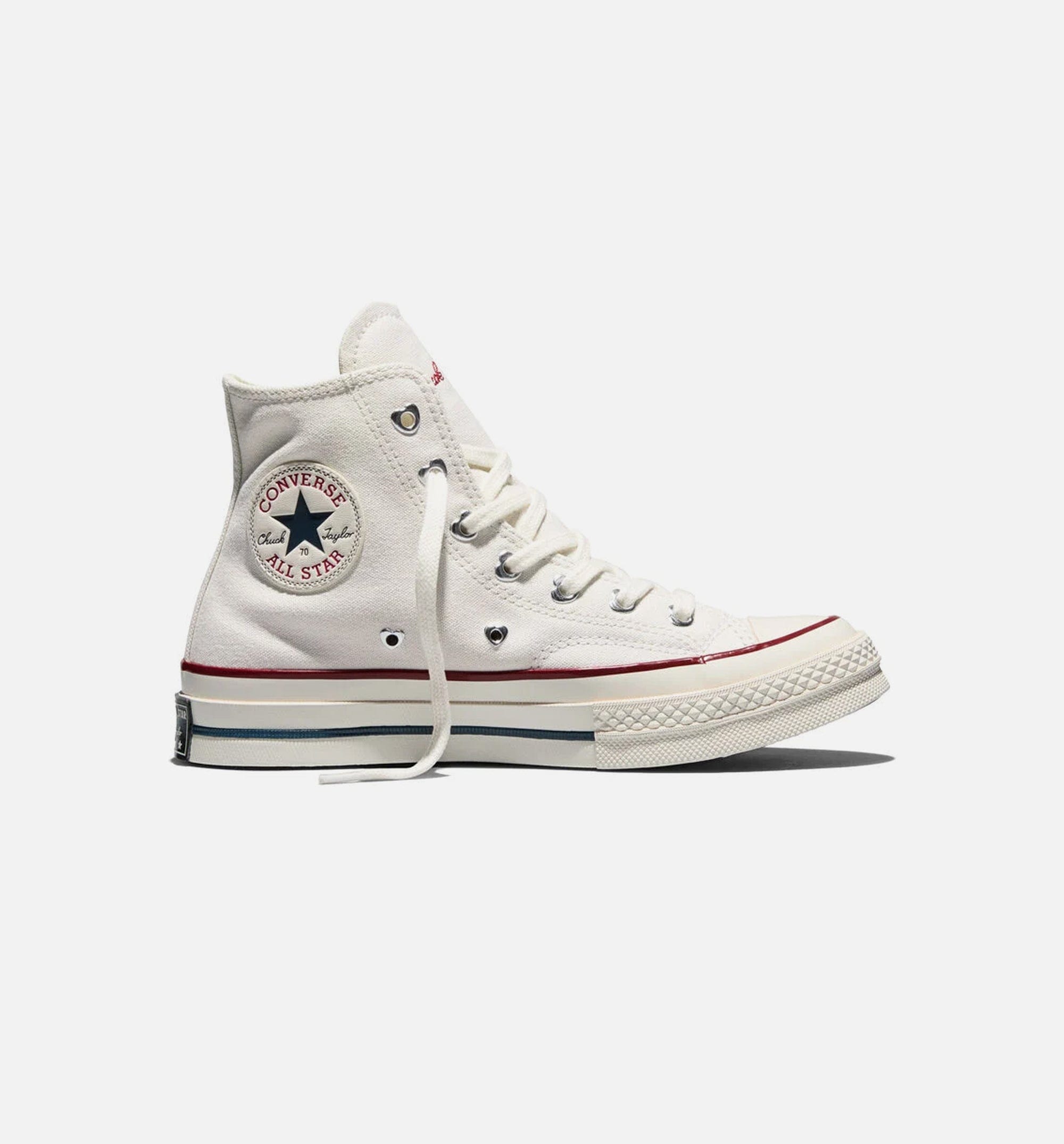 Converse Chuck 70 Valentines Day Mens Lifestyle Shoe - Vintage White/Egret/Days Ahead Red