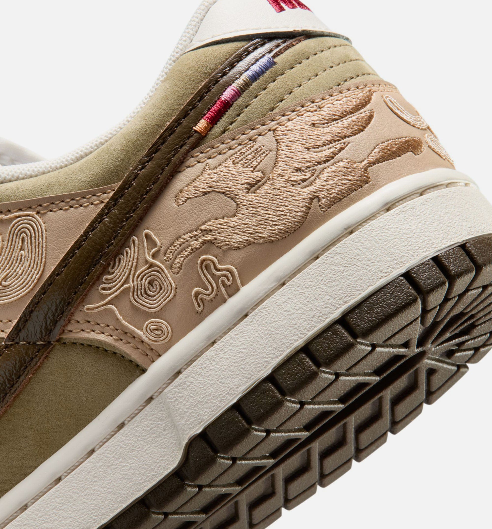 Nike Dunk Low SE Lunar New Year Mens Lifestyle Shoe - Linen/Phantom/Neutral Olive/Dark Hazel