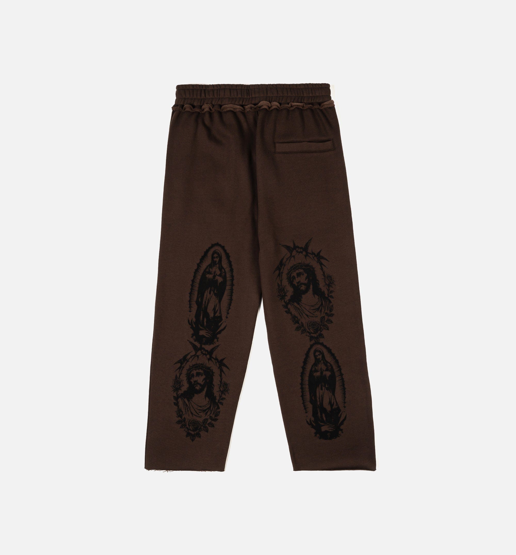 CTHDRL The Ultimate Sacrifice Fleece Mens Sweatpants (Brown/Black)