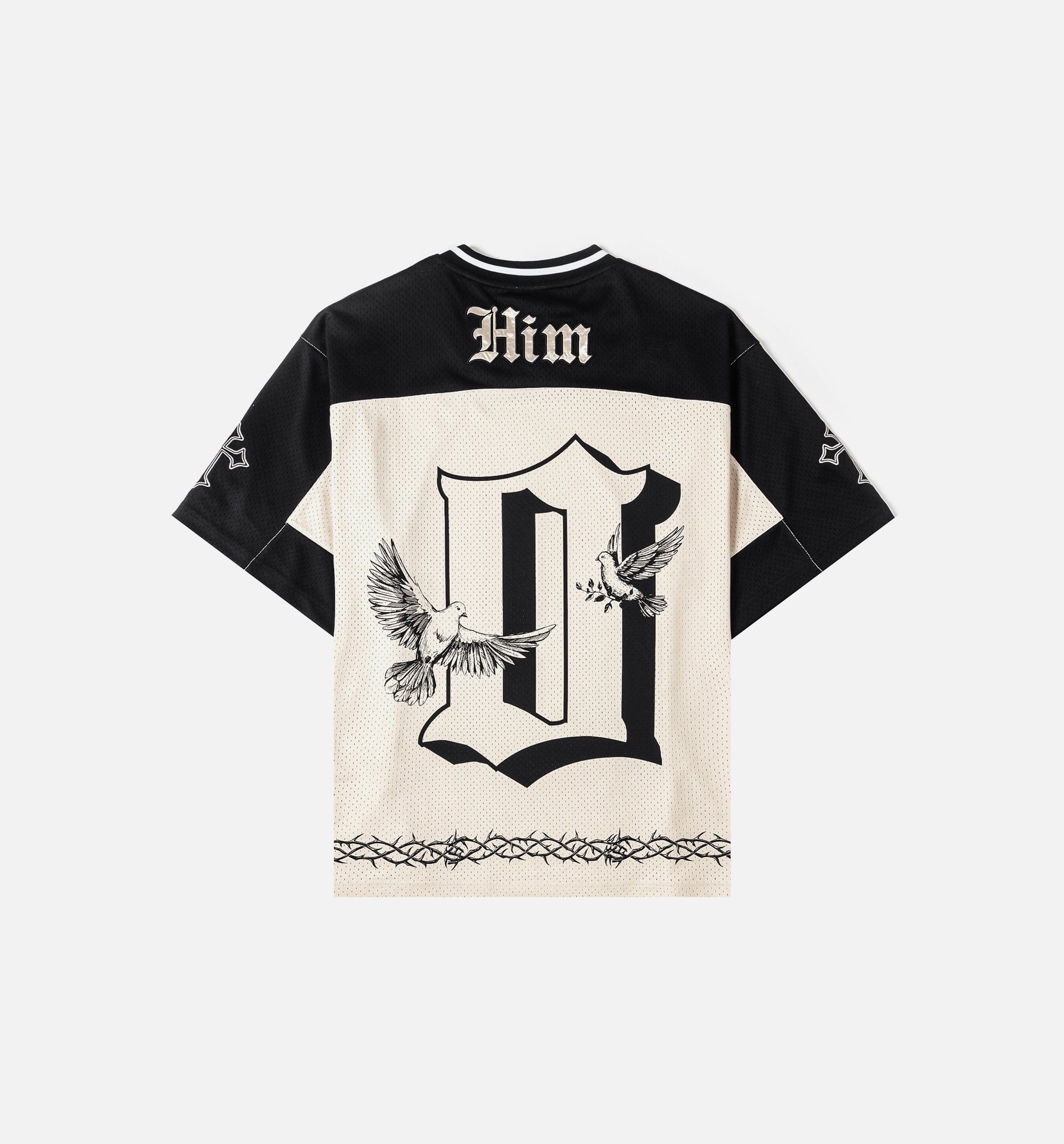 CTHDRL Savior Mesh Mens Jersey (Beige/Black)