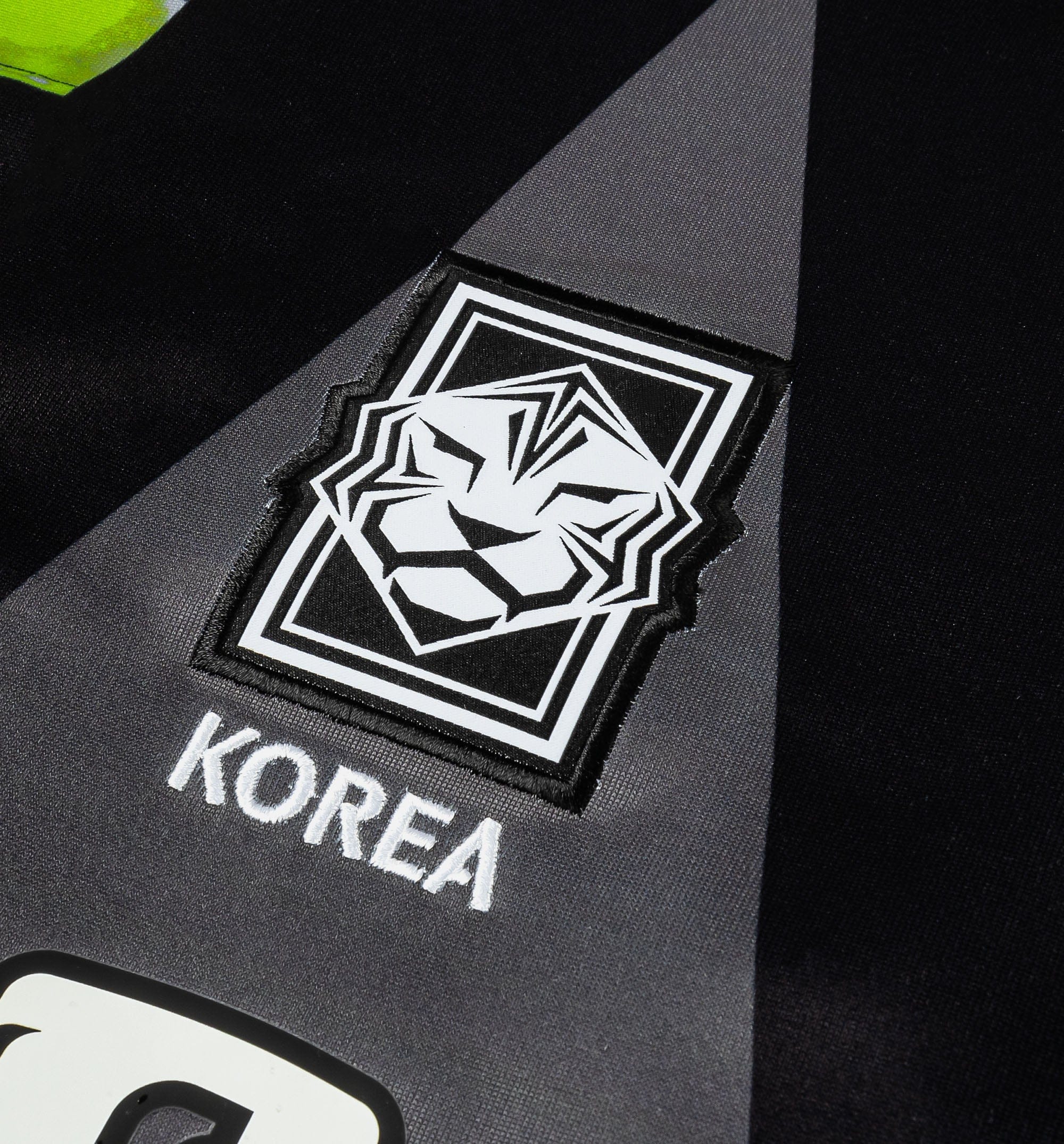 Nike Korea Hollywood Keeper Long Sleeve Mens Jersey - Black/Black/White