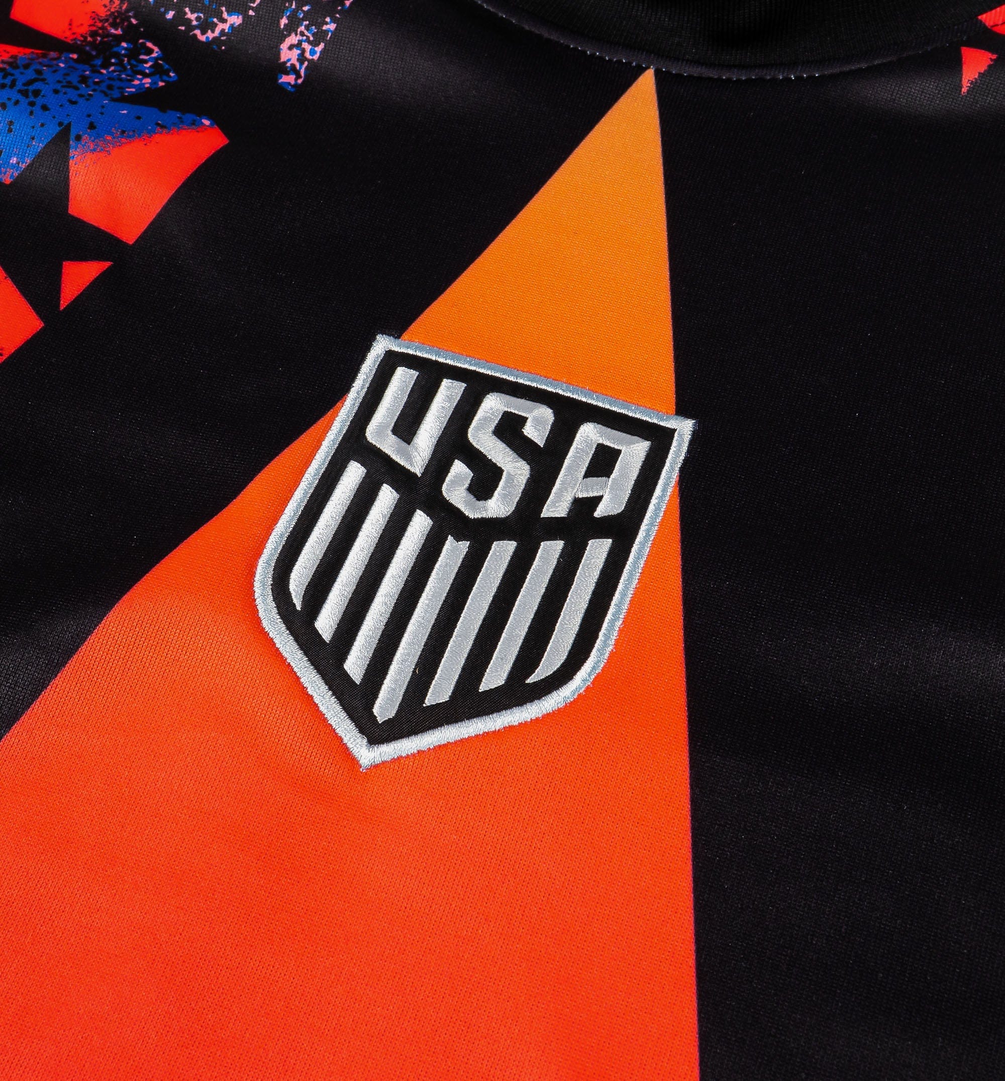 Nike USMNT Hollywood Keeper Long Sleeve Mens Jersey - Black/Glossy Deep Red/Glossy Deep Red