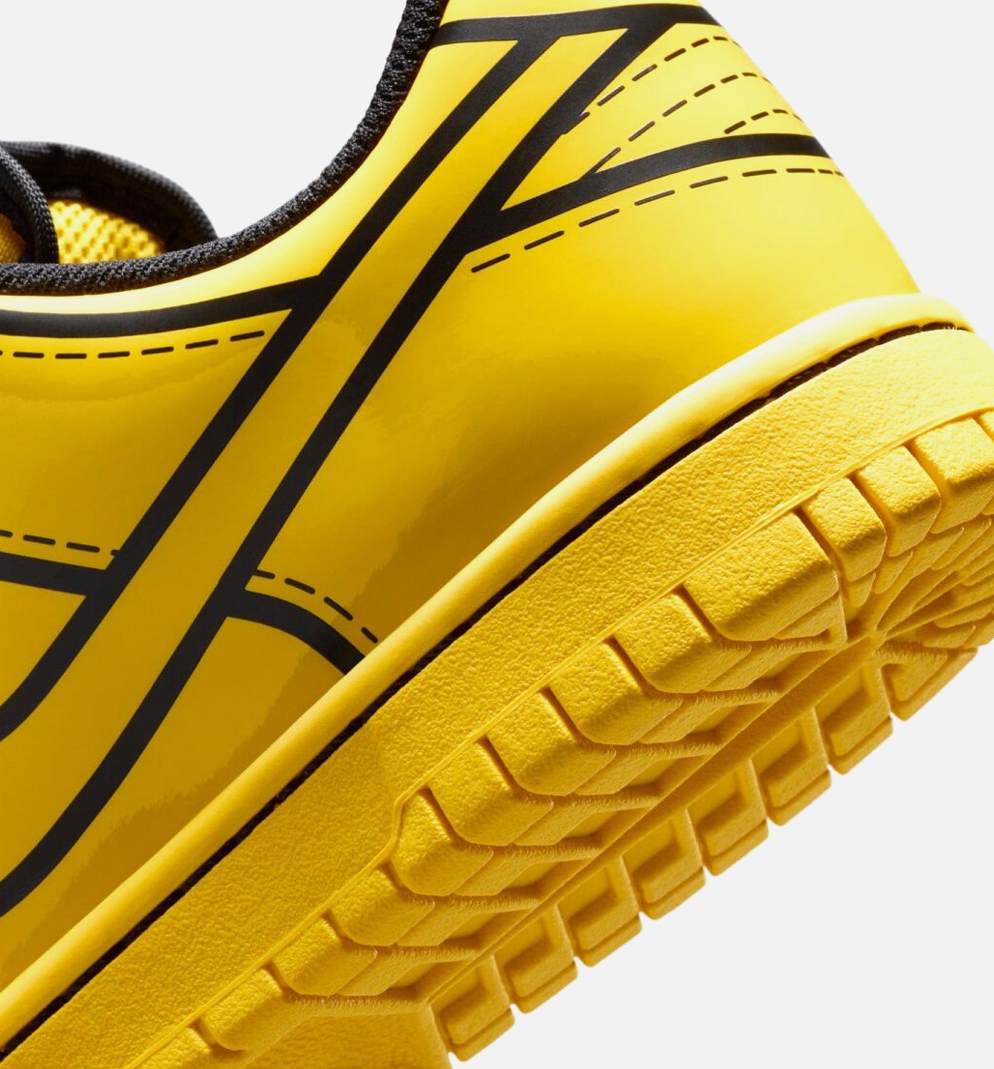Nike Dunk Low x Lego Grade School Lifestyle Shoe - Tour Yellow/Black/Volt/Tour Yellow