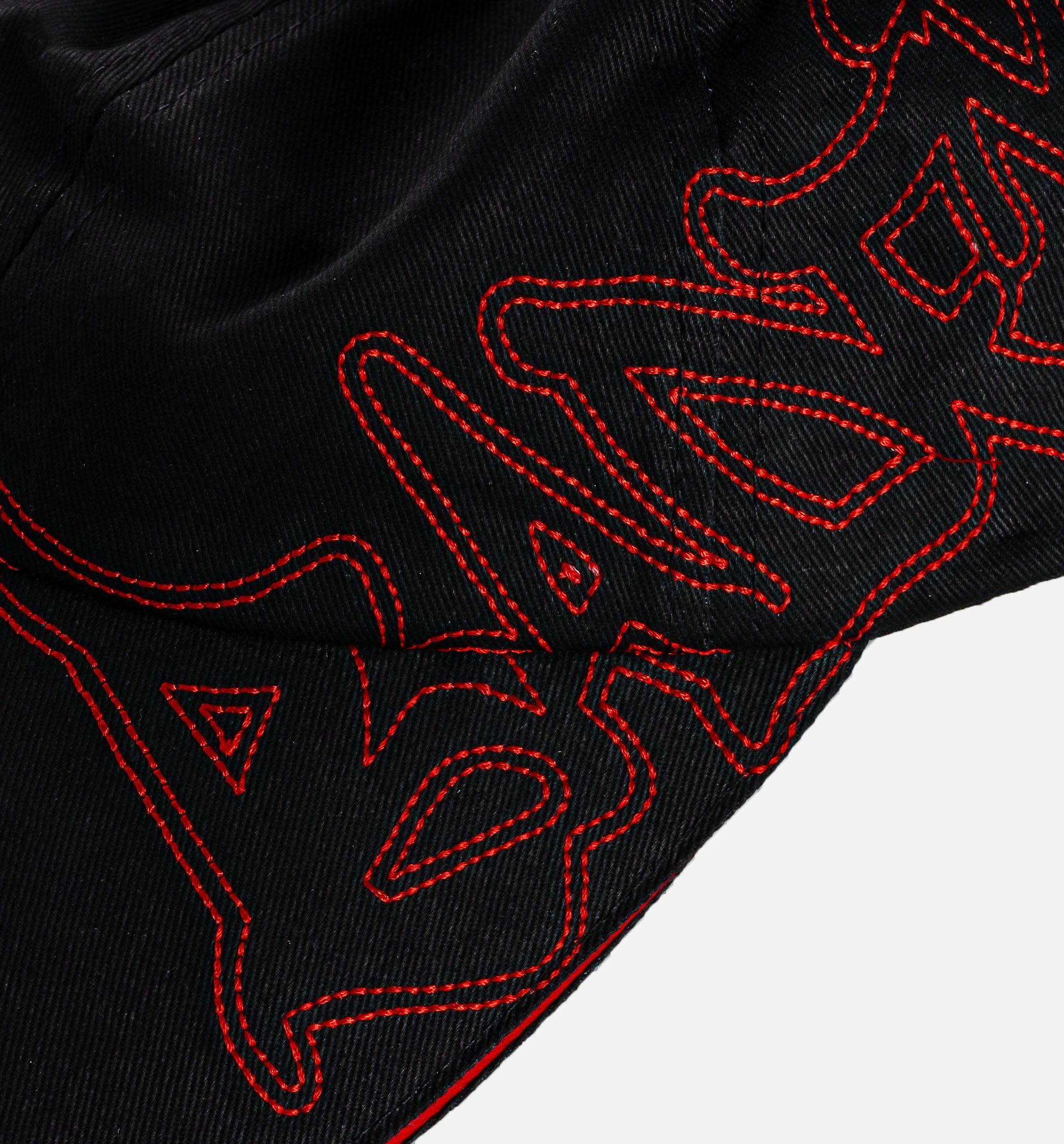 BADFRIEND Graffiti Mens Hat - Black/Red