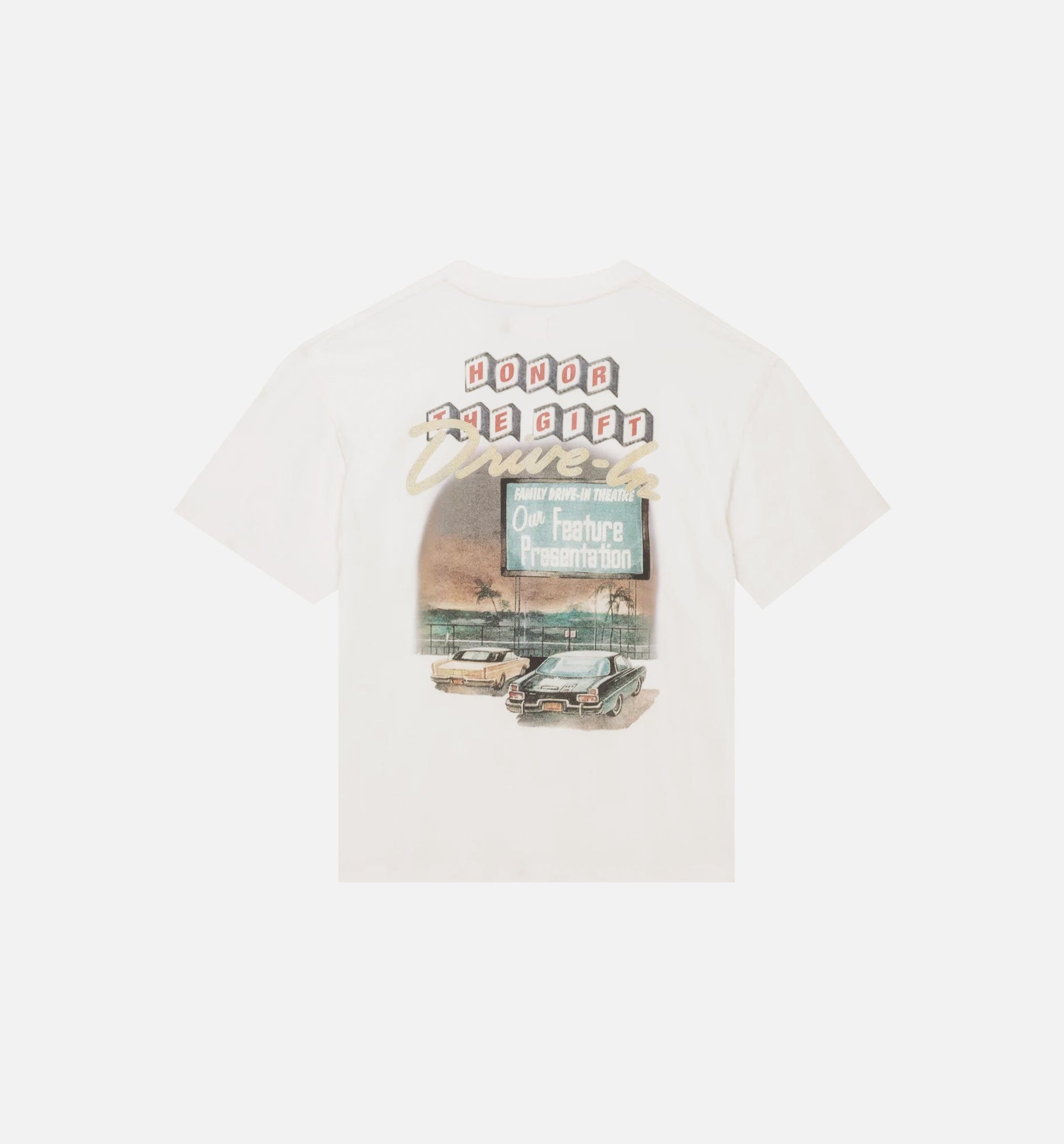 HONOR Feature Presentation Mens Short Sleeve Shirt - Bone