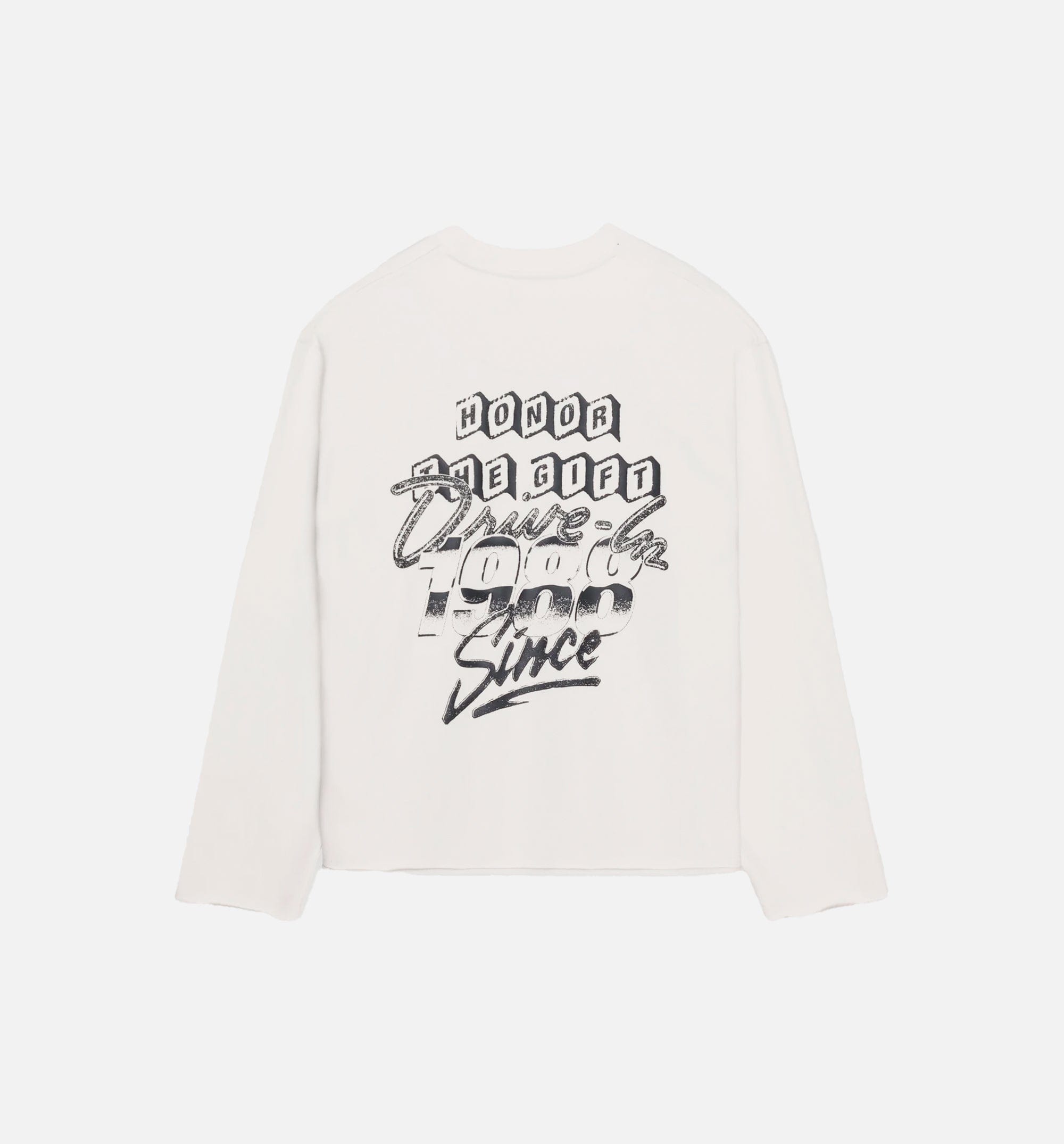 HONOR 1988 Drive In Mens Long Sleeve Shirt - White