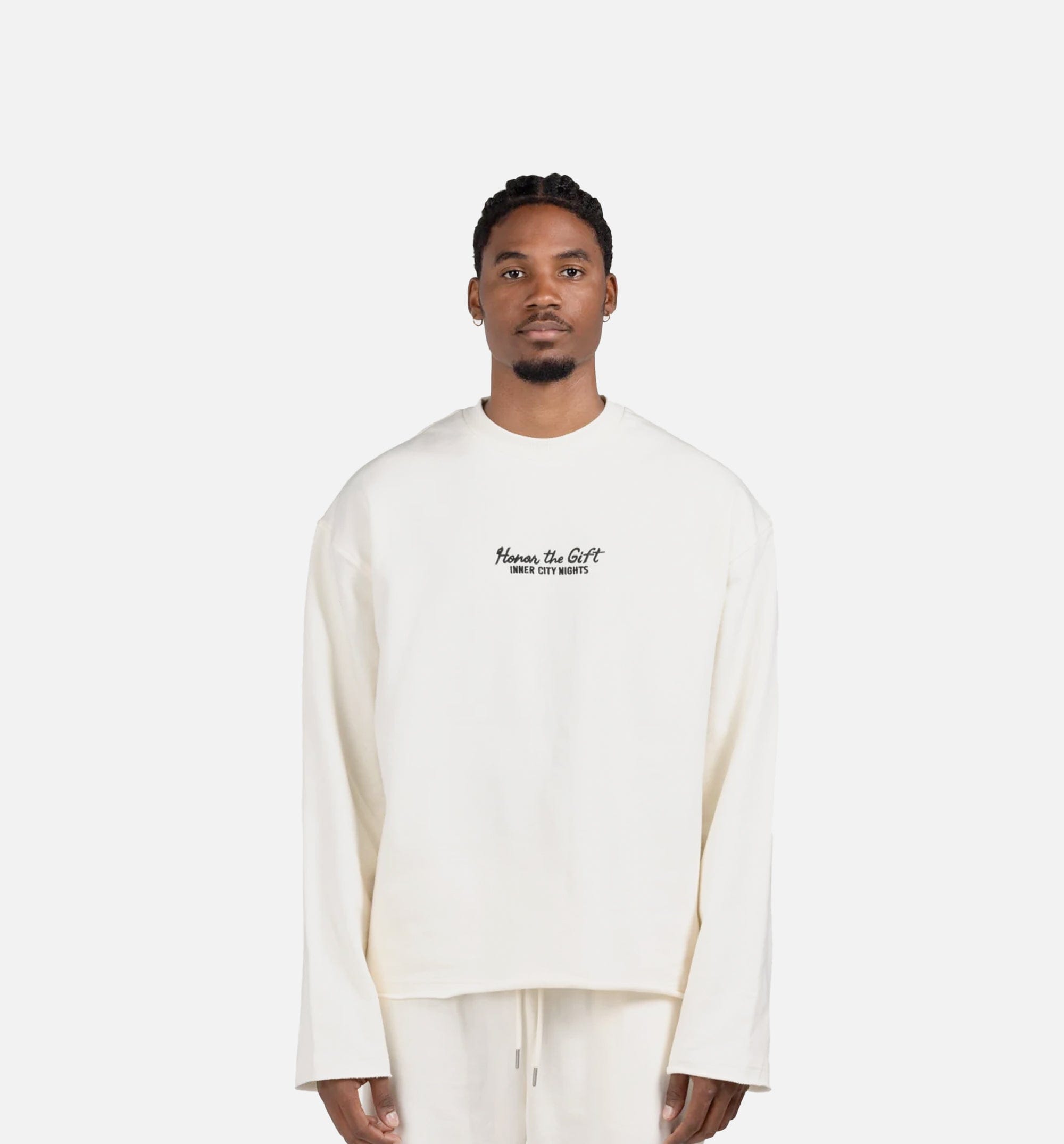 HONOR 1988 Drive In Mens Long Sleeve Shirt - White