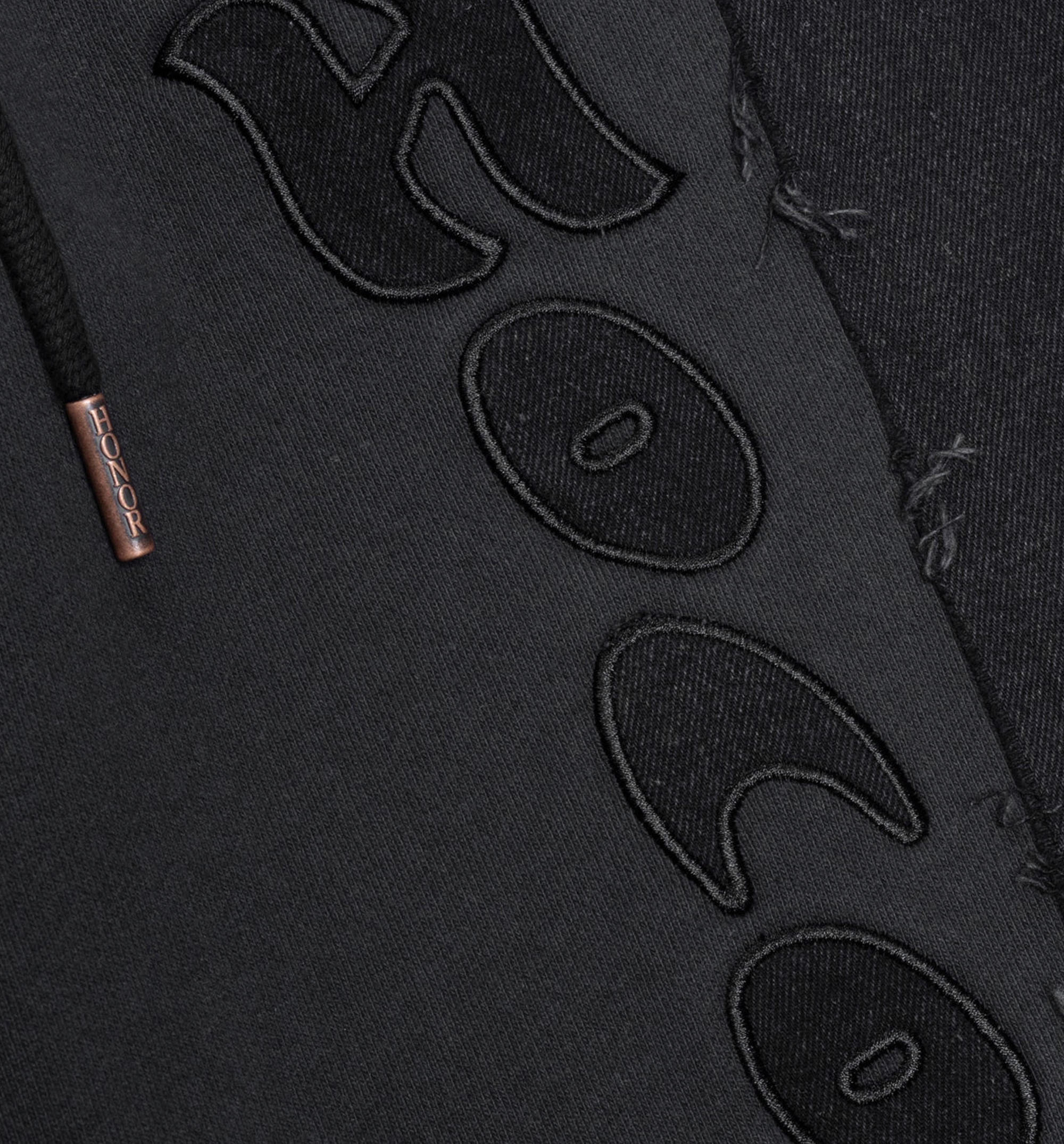 HONOR Denim Mens Sweatpant - Black