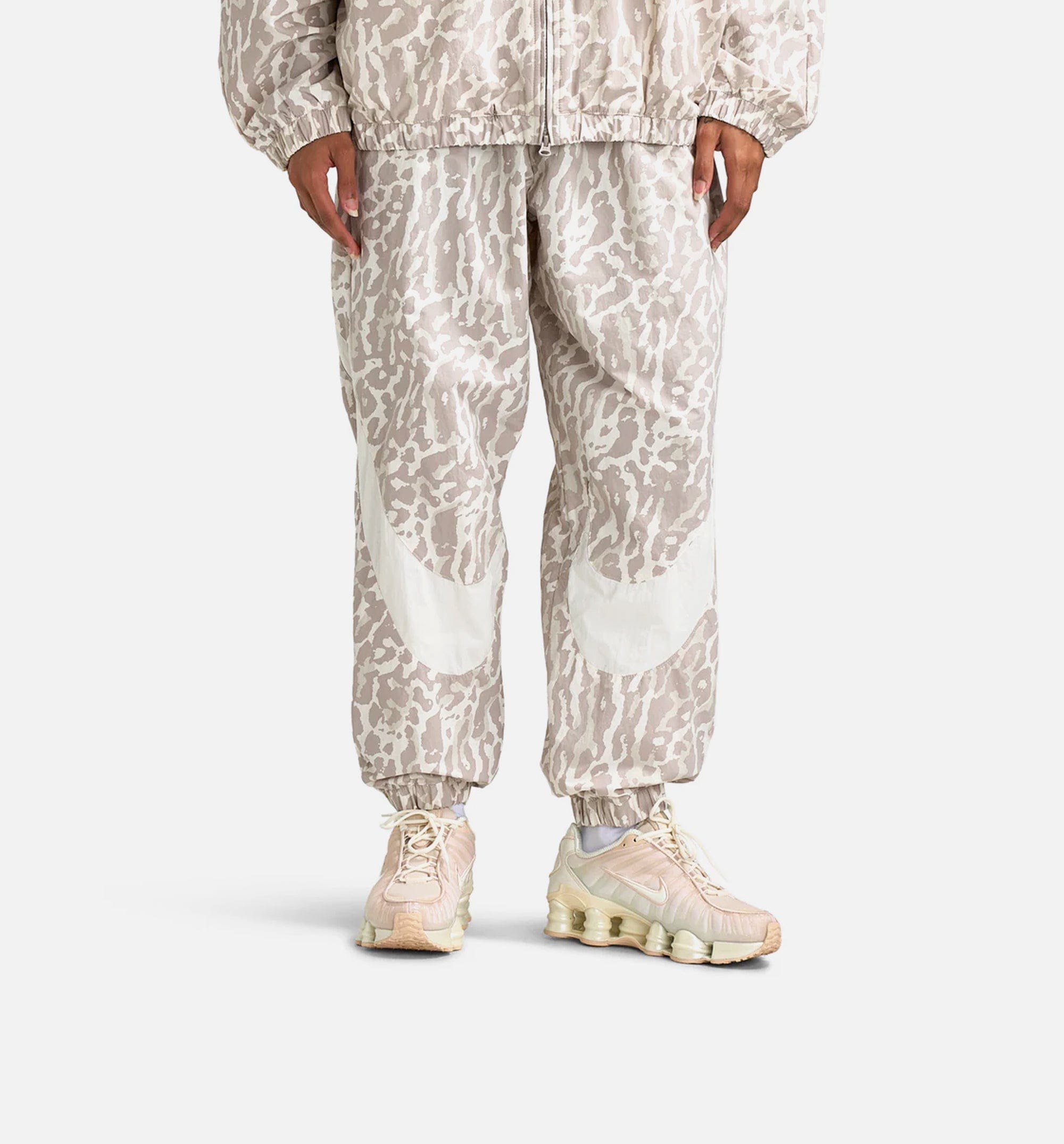 Nike NSW Woven Printed All Over Womens Pant - College Grey/Sail