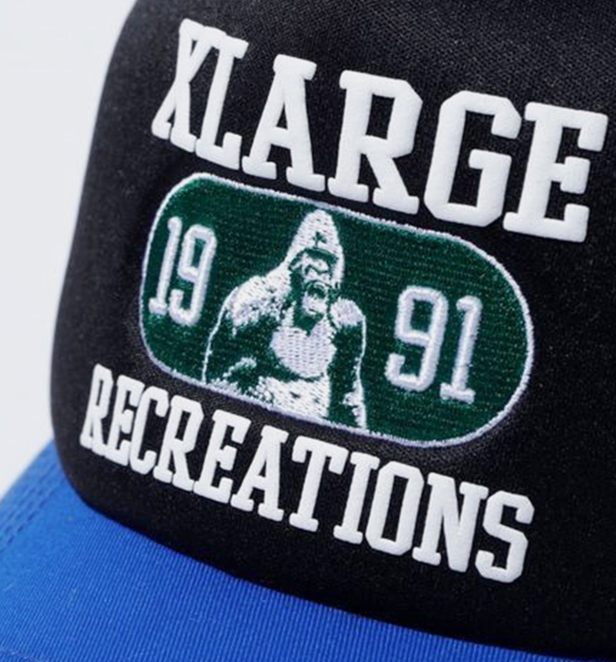 X-LARGE Recreations Mesh Cap Mens Hat - Black