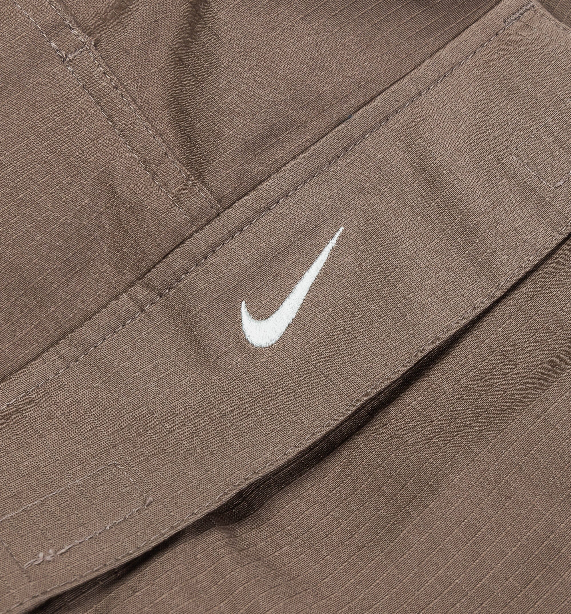 Nike Mid Rise Oversized Street Cargo Womens Pant - Mink Brown/Sail