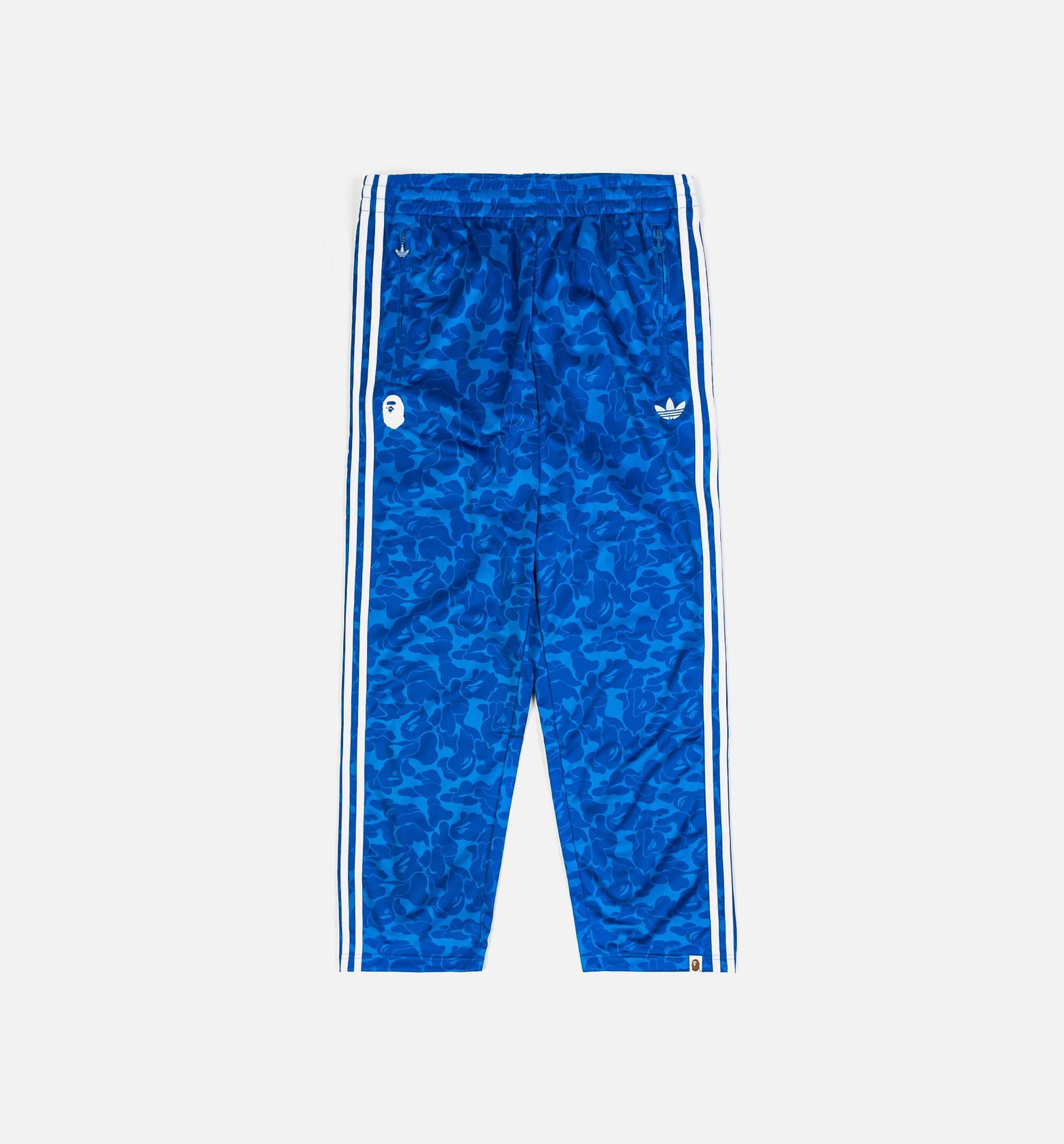 adidas Bape x Adidas All Over Print Track Mens Pant - Blue