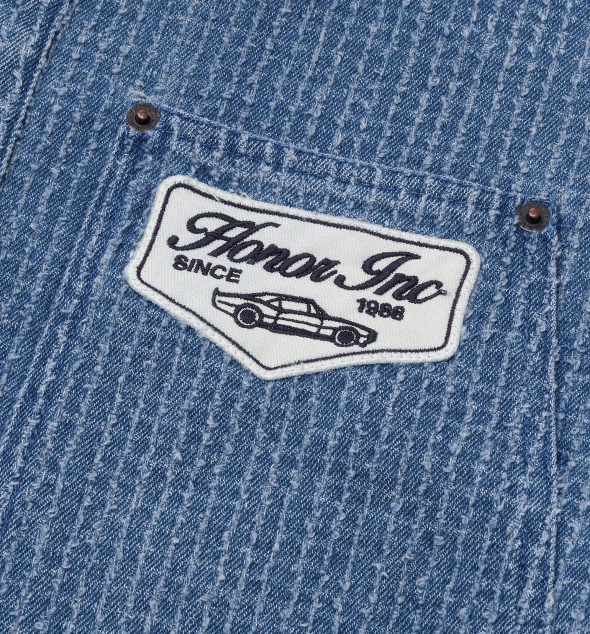 HONOR Spring Inc Cover Mens Long Sleeve Shirt - Indigo