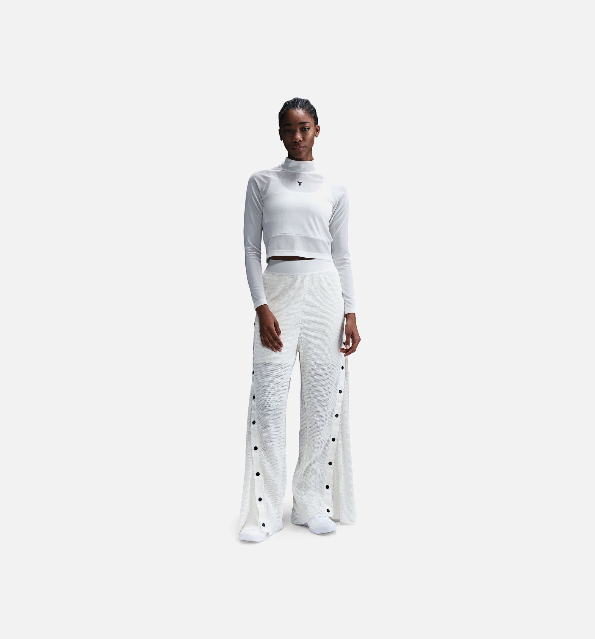 Nike Kobe Cropped Womens Long Sleeve Shirt - Sail