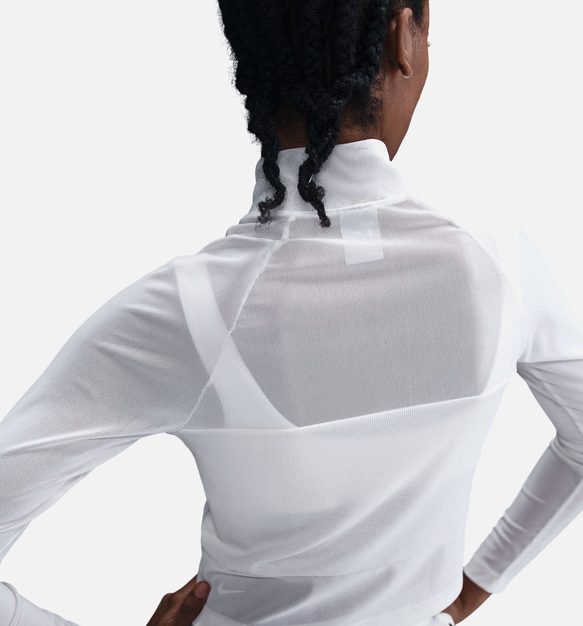 Nike Kobe Cropped Womens Long Sleeve Shirt - Sail