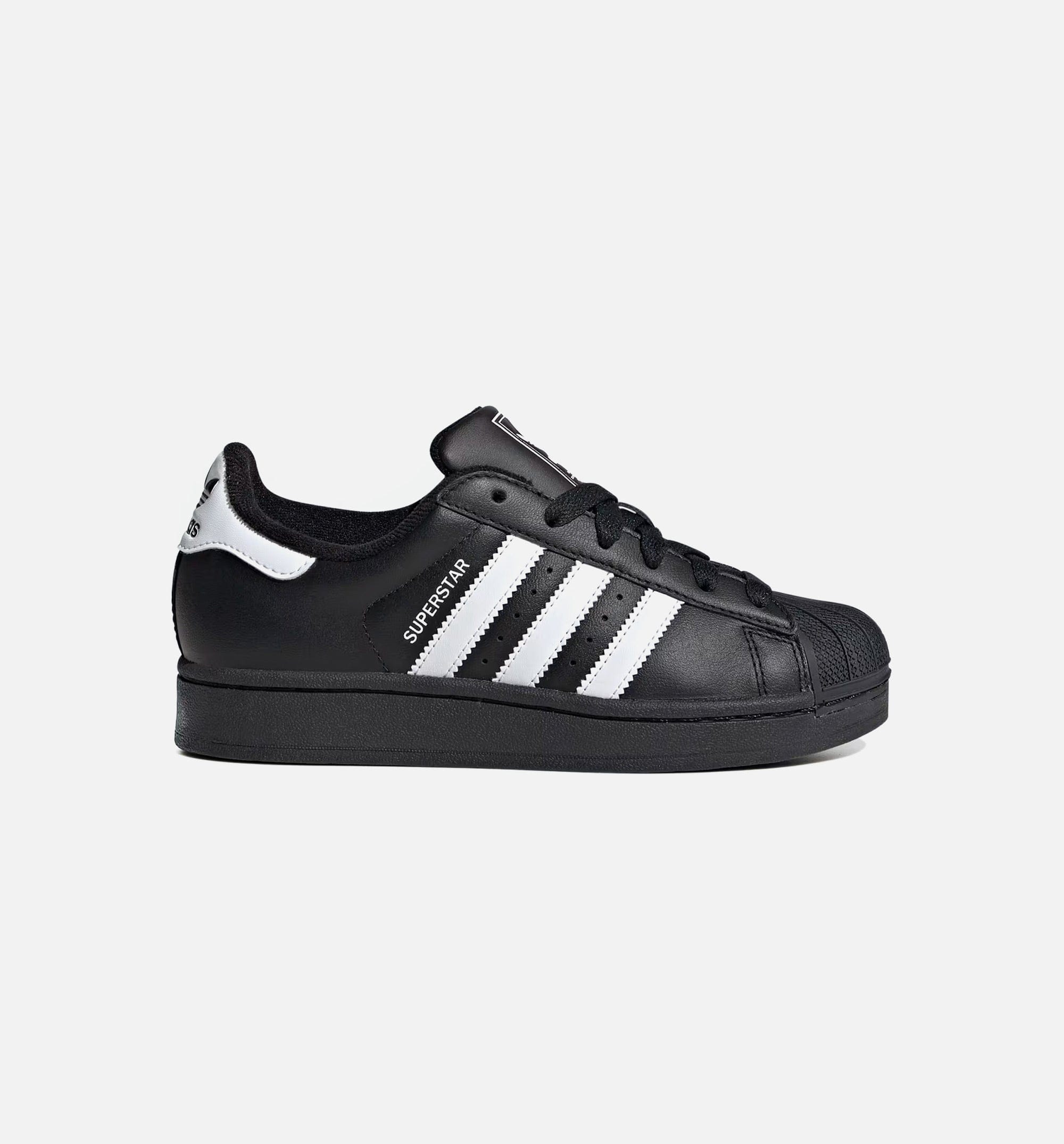 adidas Superstar II Grade School Lifestyle Shoe - Black/White