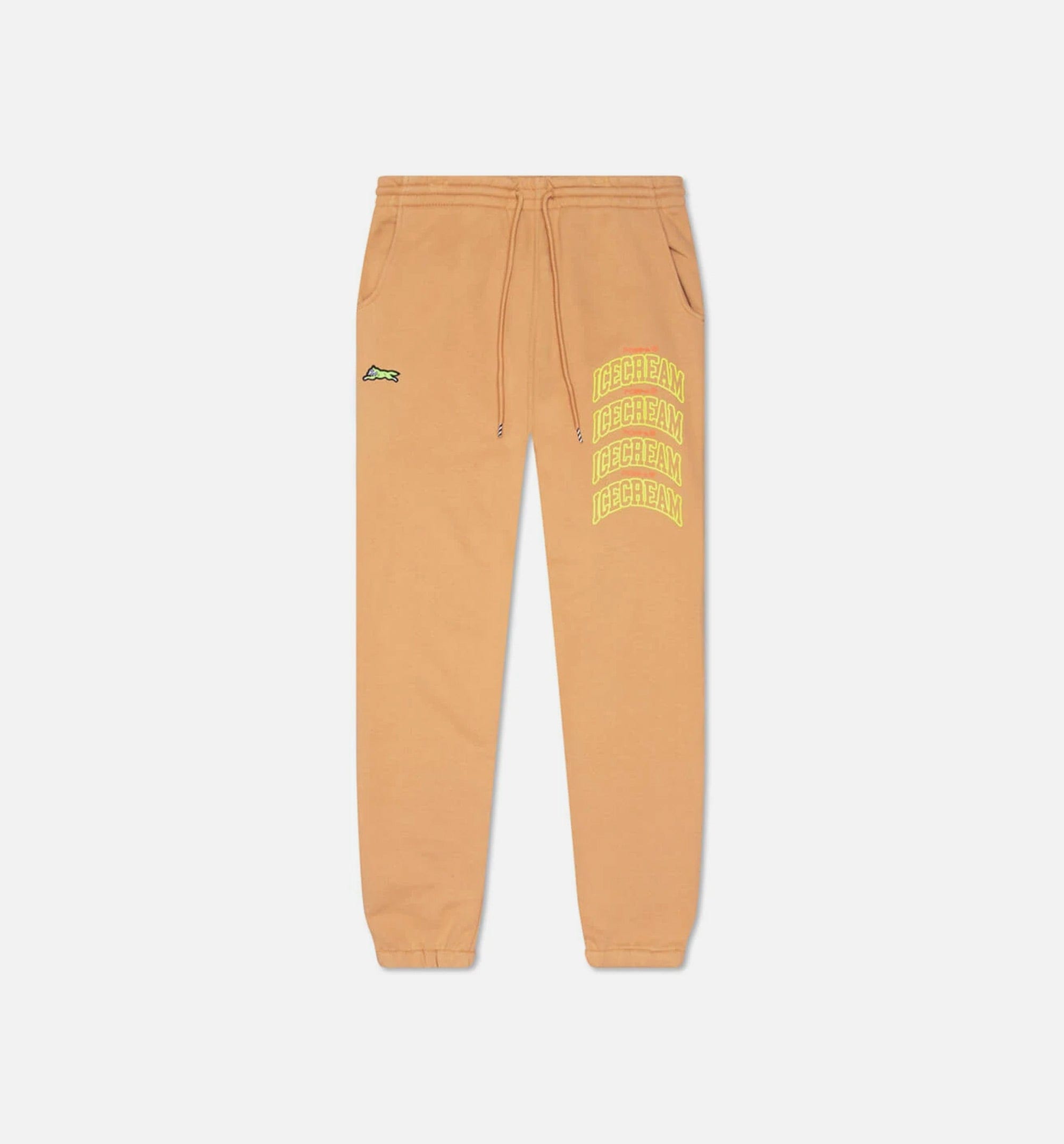 ICE CREAM Max Jogger Mens Pant - Orange/Yellow