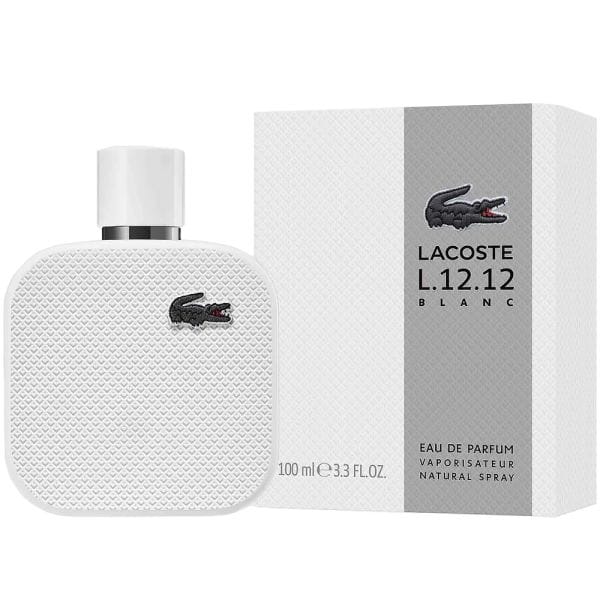 Luxury Perfumes Lacoste Men's L.12.12 Blanc