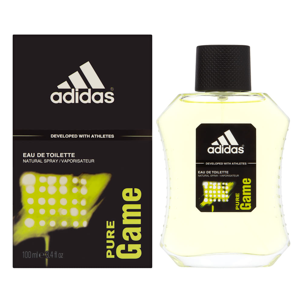 Adidas Pure Game by Coty for Men 3.4 oz Eau de Toilette Spray
