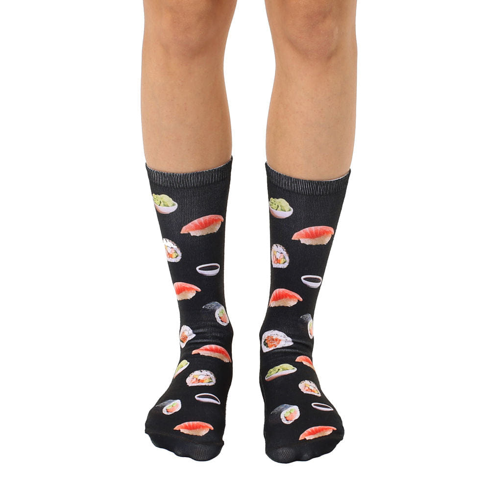Living Royal Raw Sushi Crew Socks Model No. 7119C - 1 Pair
