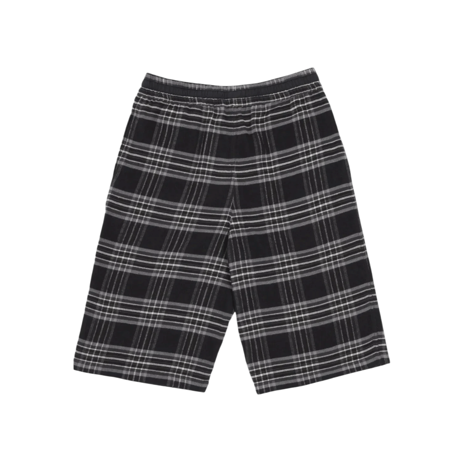 Chrome Hearts After School Cross Patch Flannel Shorts Grey