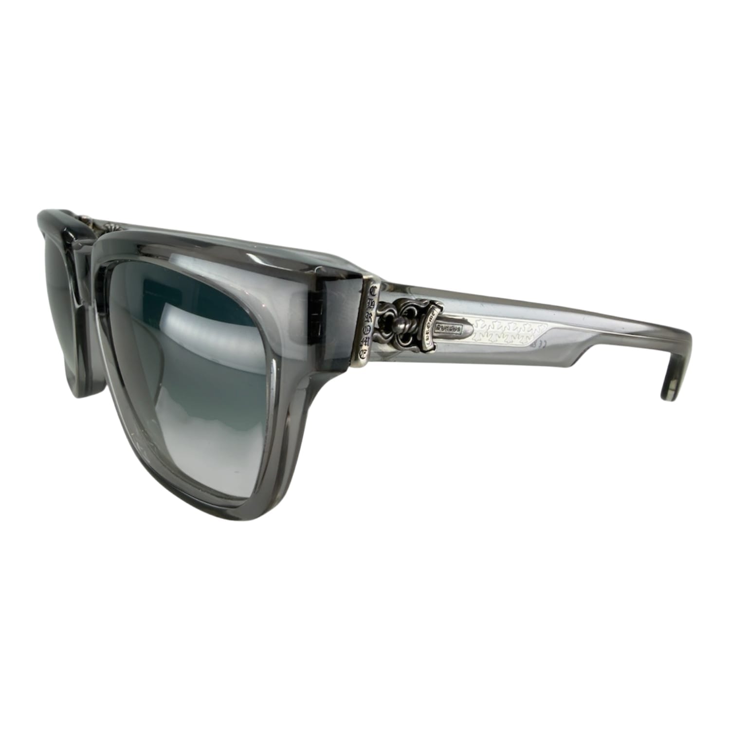 Chrome Hearts Box Officer Sunglasses Slate Grey