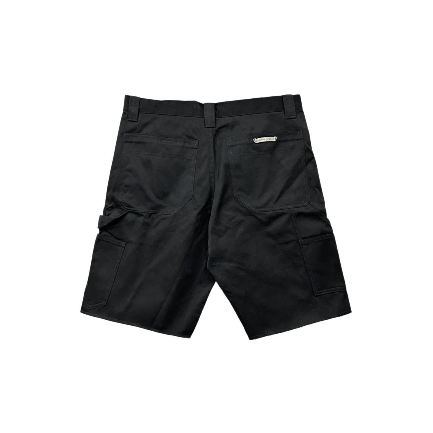 Chrome Hearts Double Knee Carpenter Shorts Black