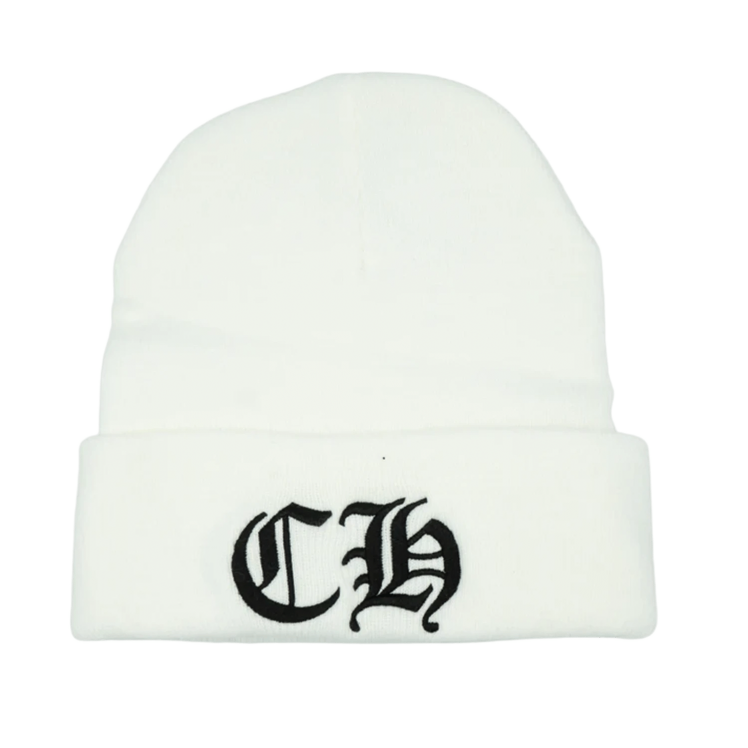 Chrome Hearts CH Beanie White