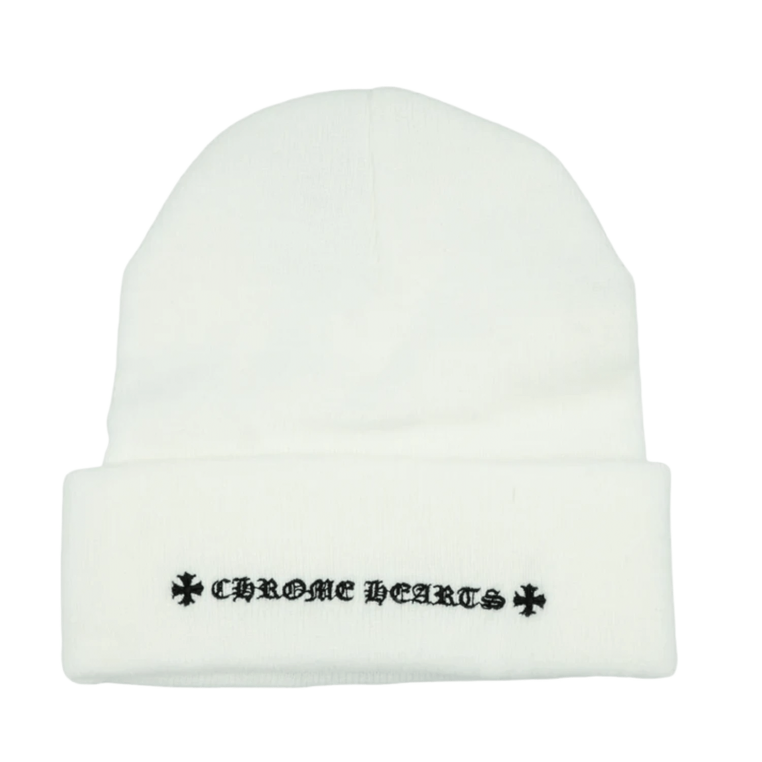Chrome Hearts CH Beanie White