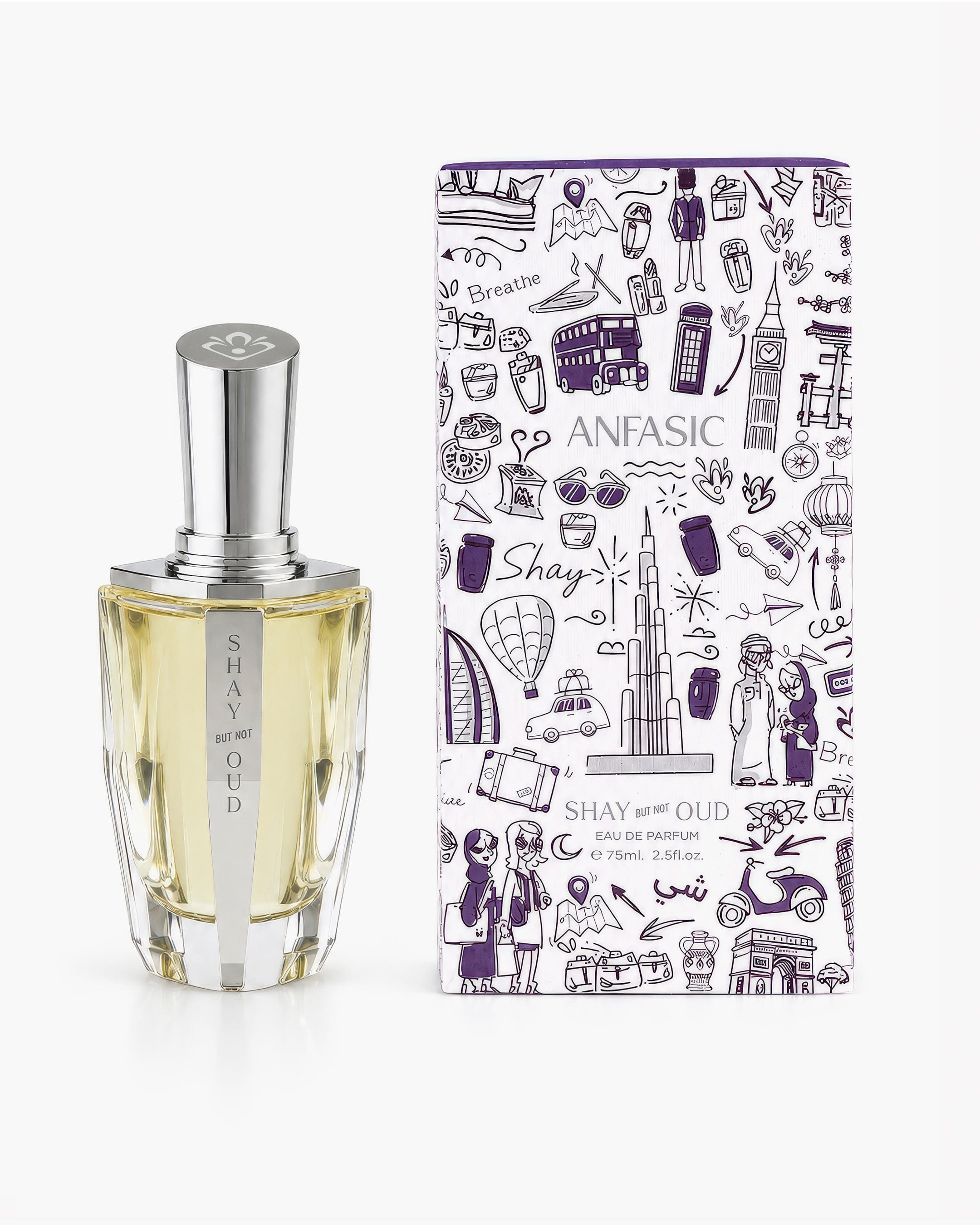 Anfasic Dokhoon Shay But Not Oud Perfume (75ml)