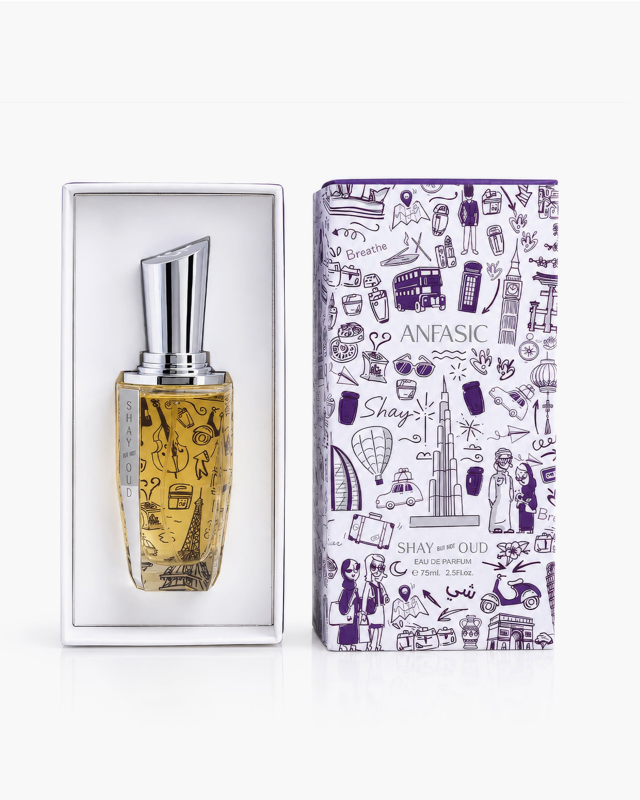 Anfasic Dokhoon Shay But Not Oud Perfume (75ml)