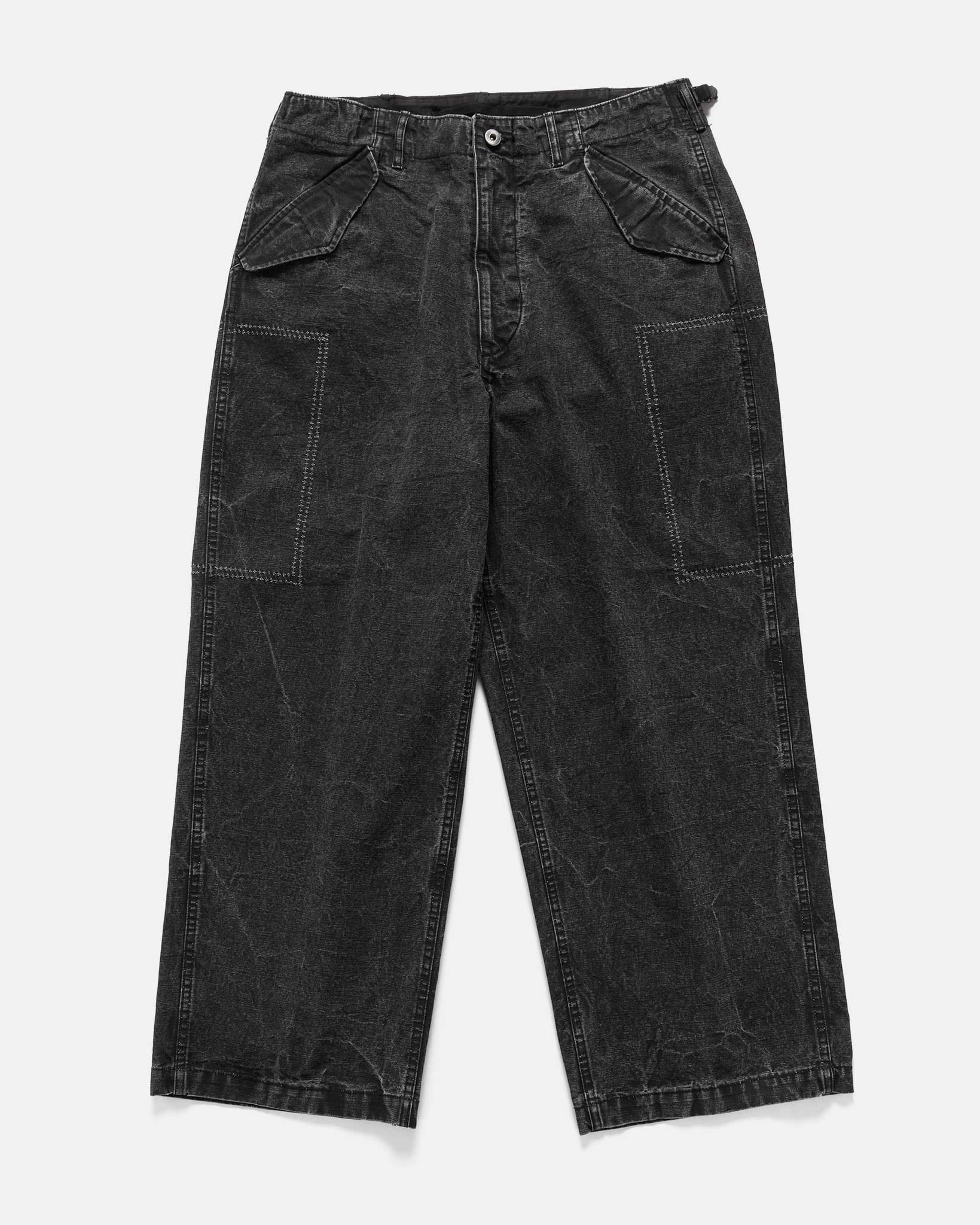 A.PRESSE M-51 Custom Pants Black
