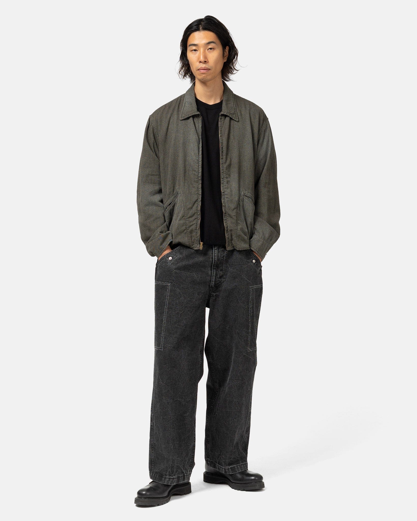 A.PRESSE M-51 Custom Pants Black