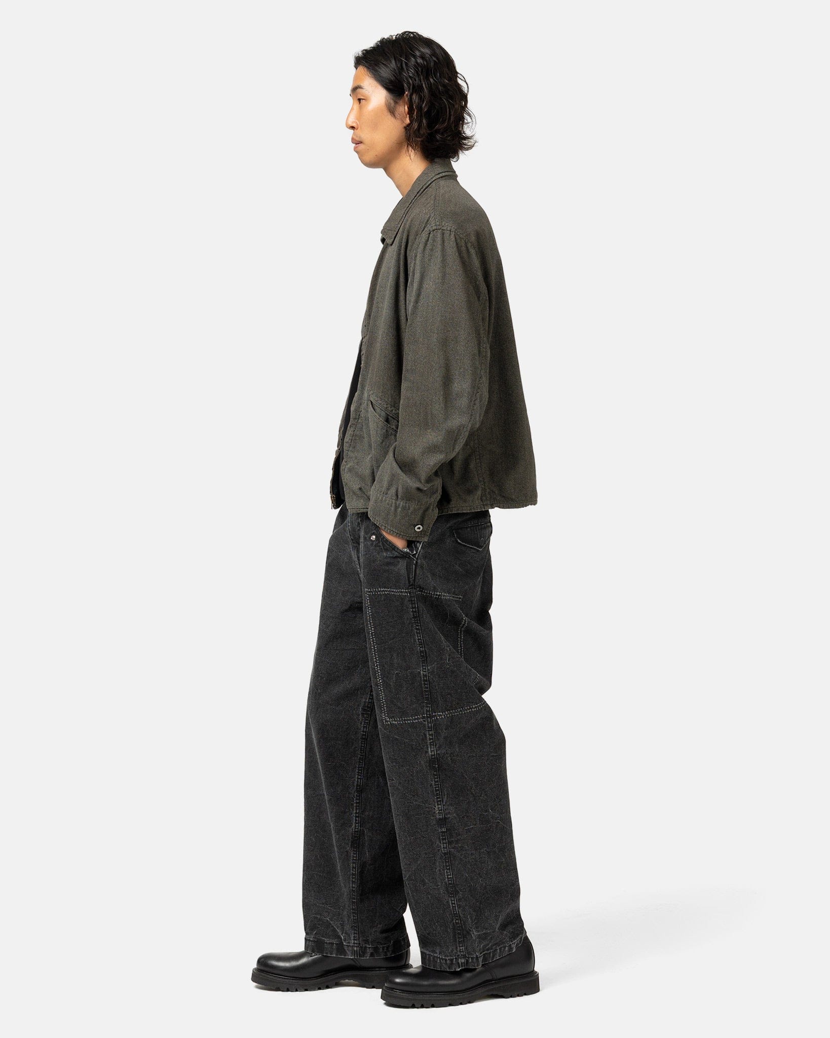 A.PRESSE M-51 Custom Pants Black