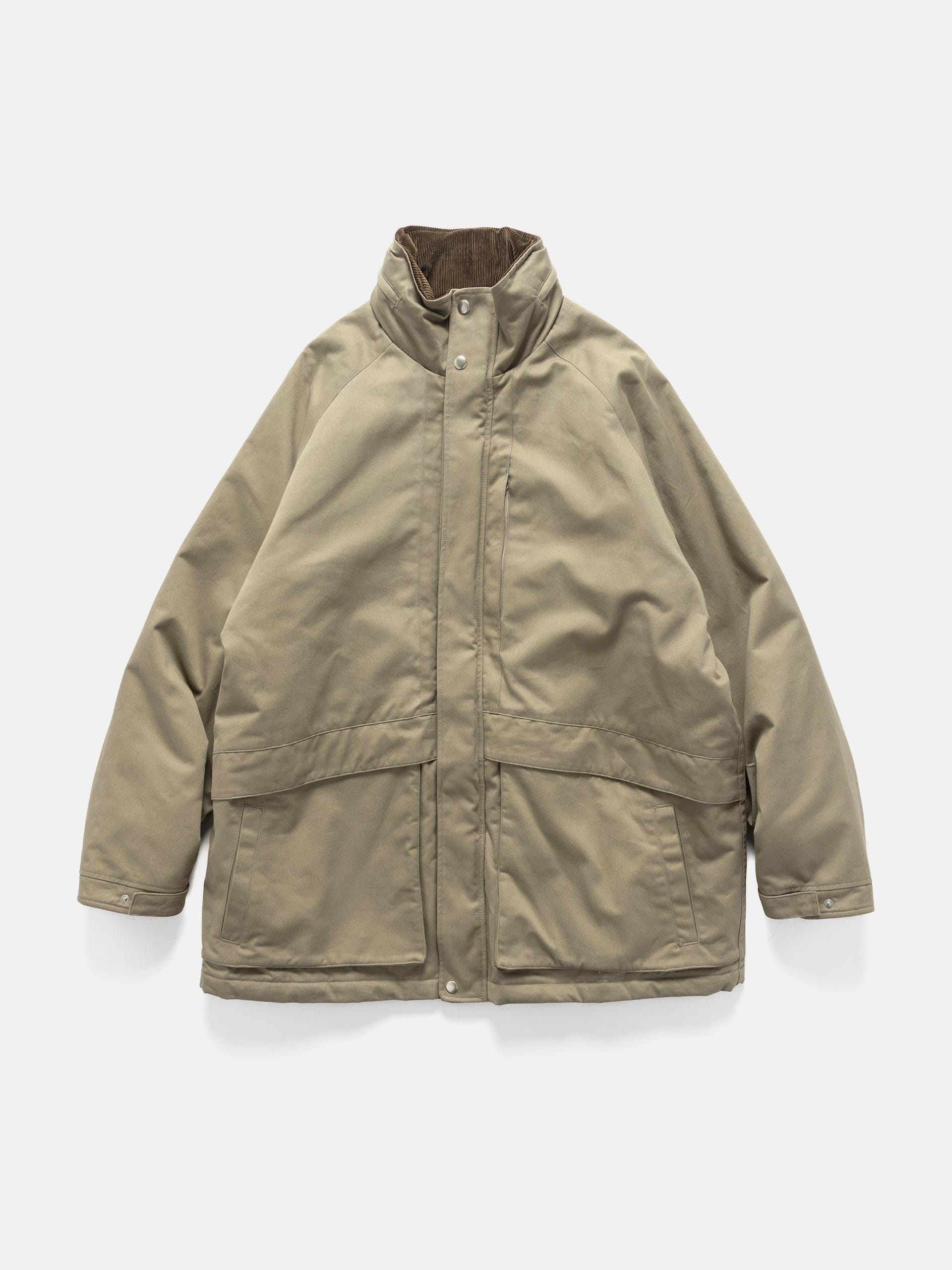 URU Organic Cotton Chino Half Coat K. Beige