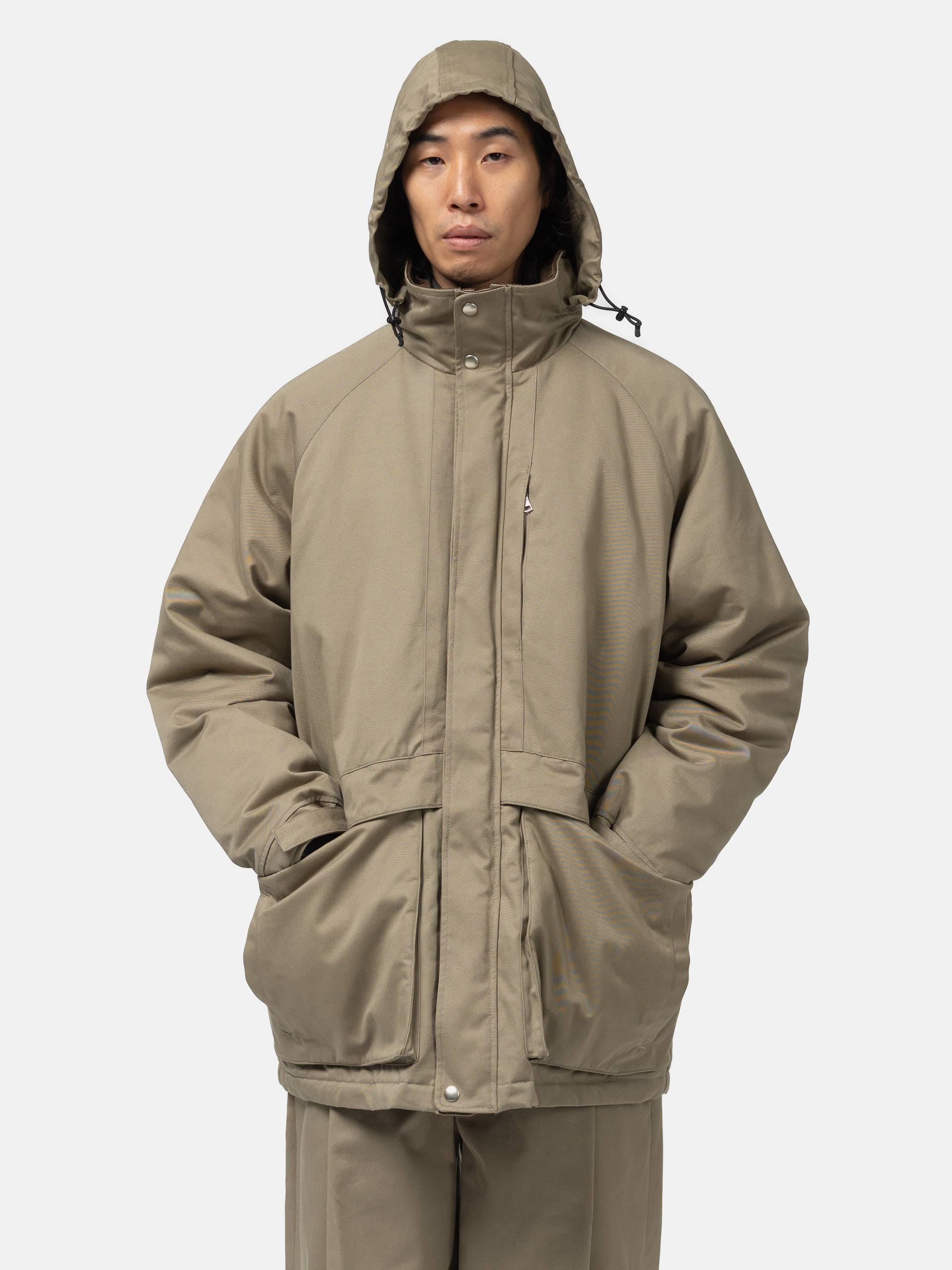 URU Organic Cotton Chino Half Coat K. Beige