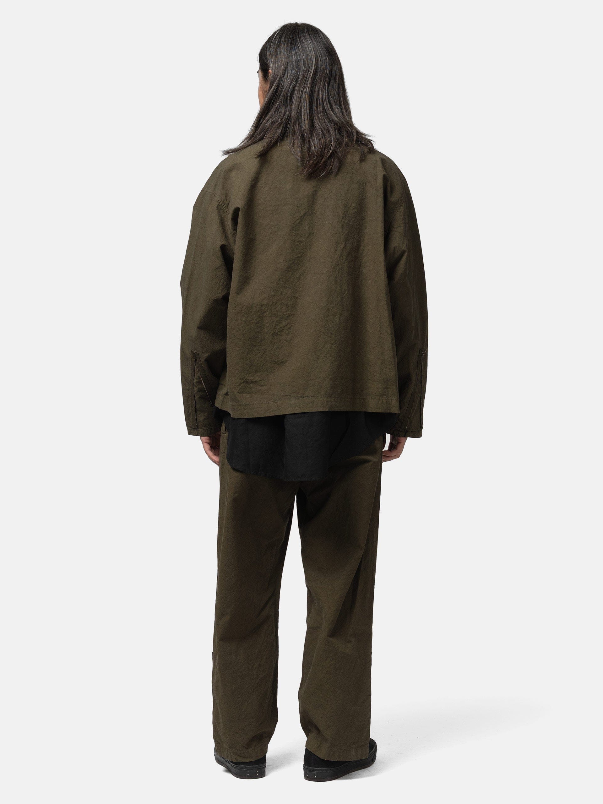 barbell object Zipper Pant Khaki